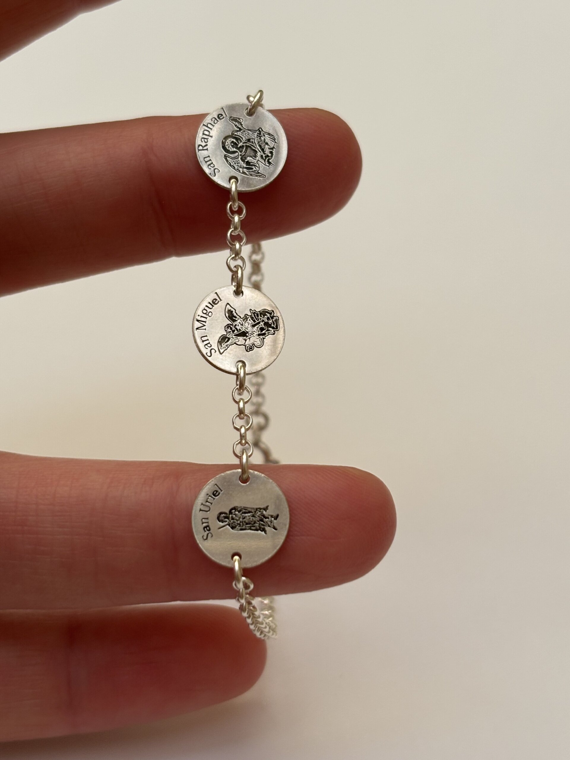 pulsera de los tres arcángeles Raphael, Miguel y Uriel - 3