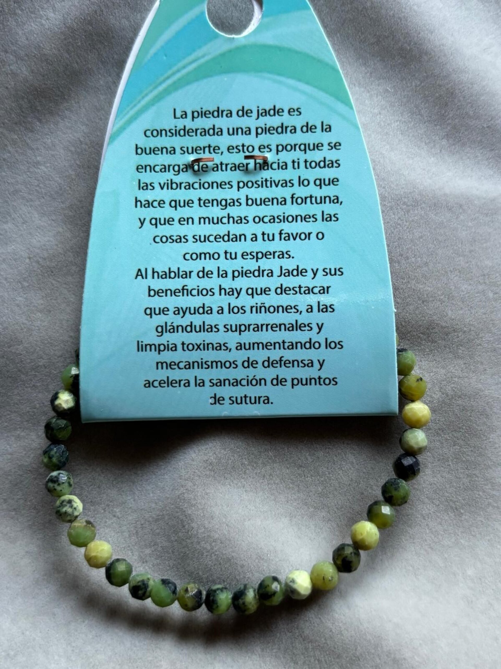 pulsera facetada jade canadá - 3