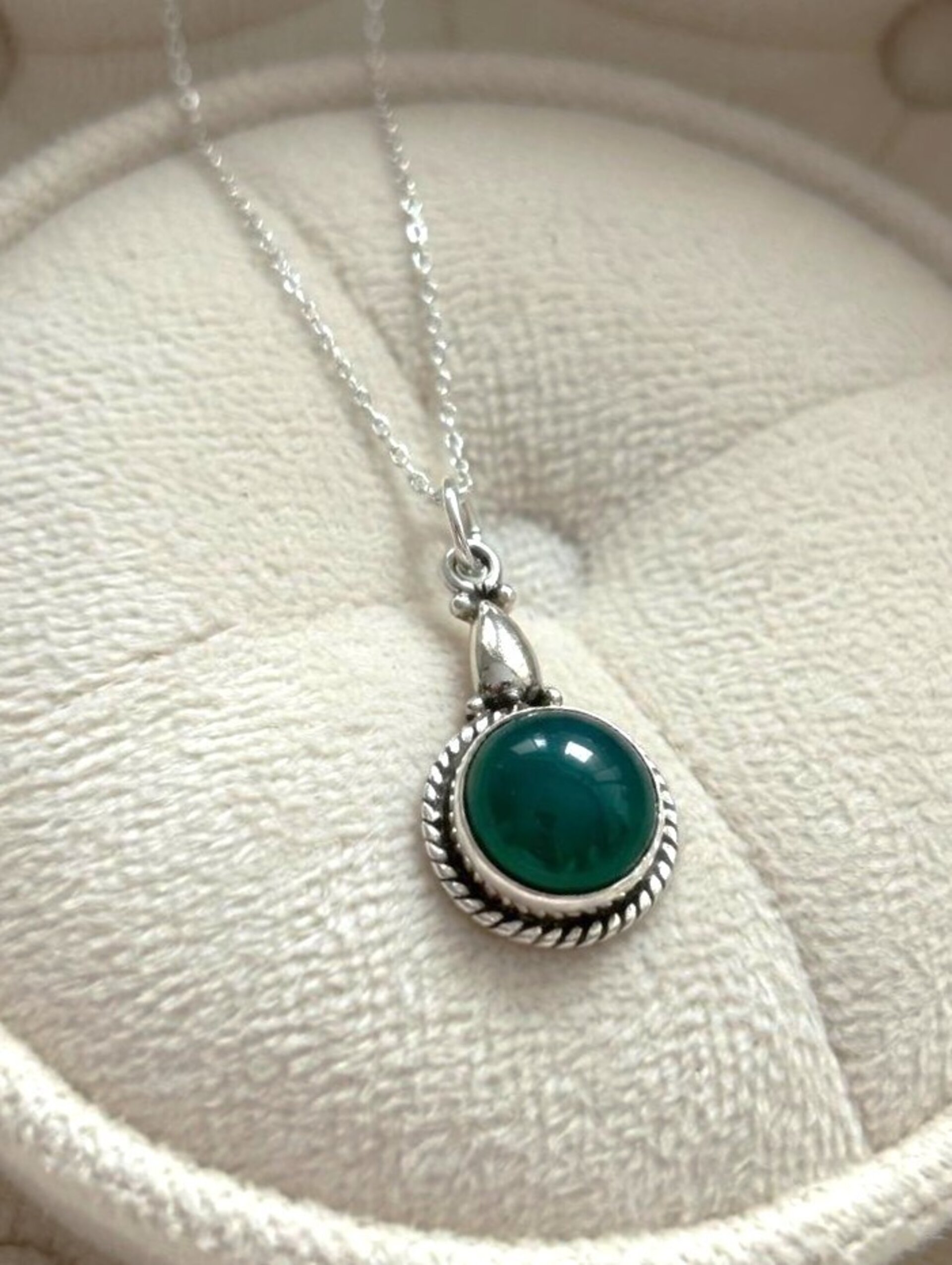 Collar venturina verde - 2