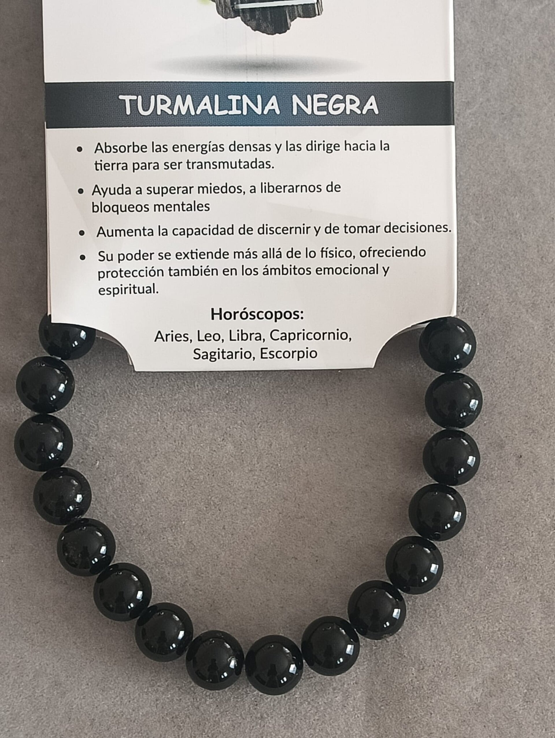 Pulsera turmalina negra - 2