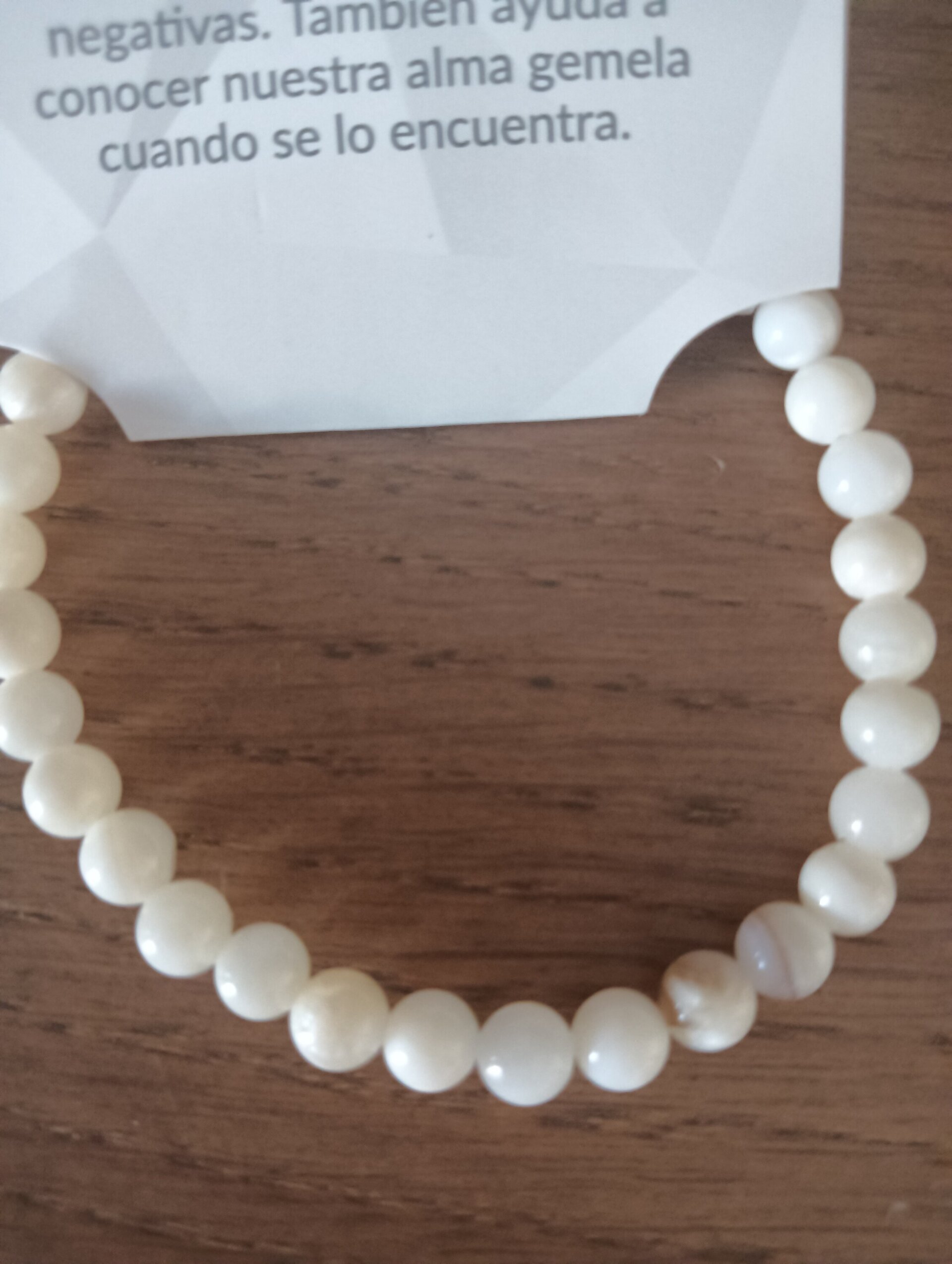 Pulsera madre perla natural - 2