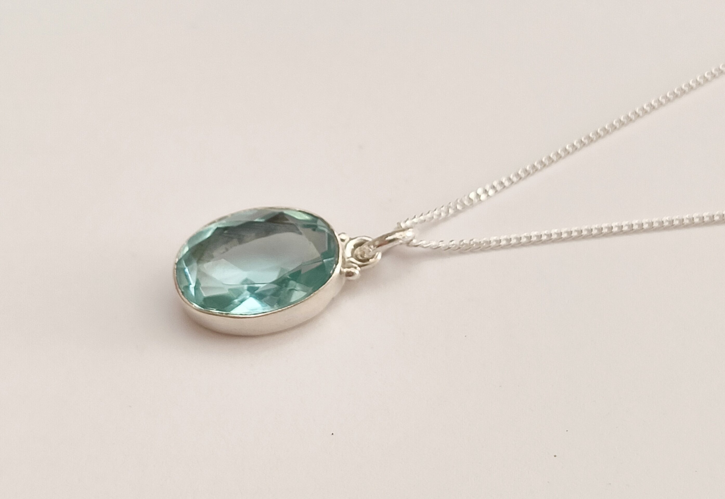 Collar aguamarina - 2