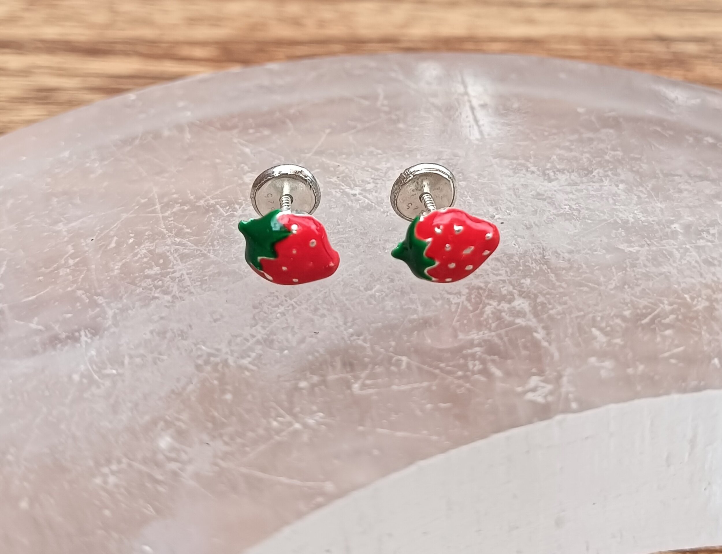 Pendientes fresita - 4