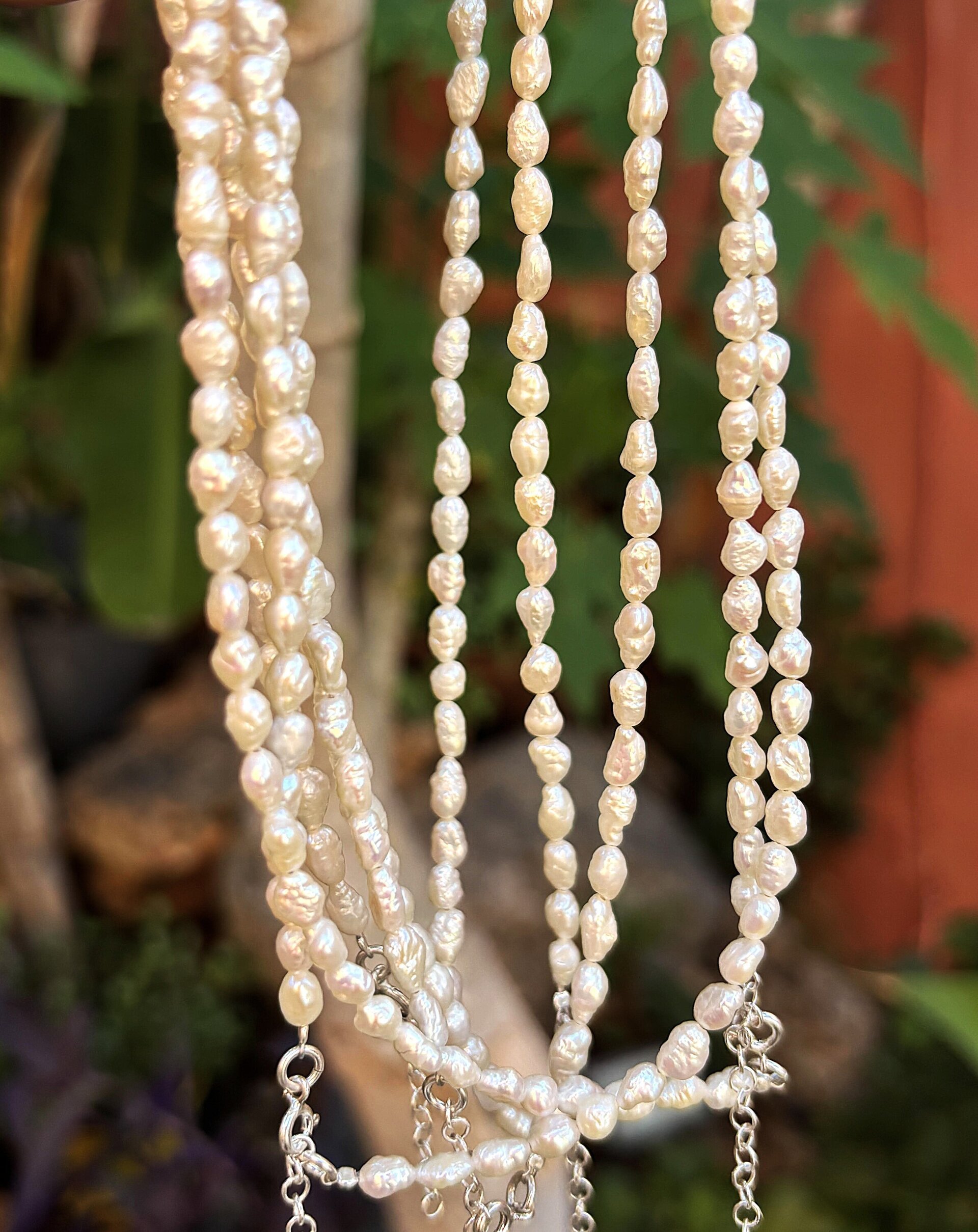 collar  madre perla natural - 1