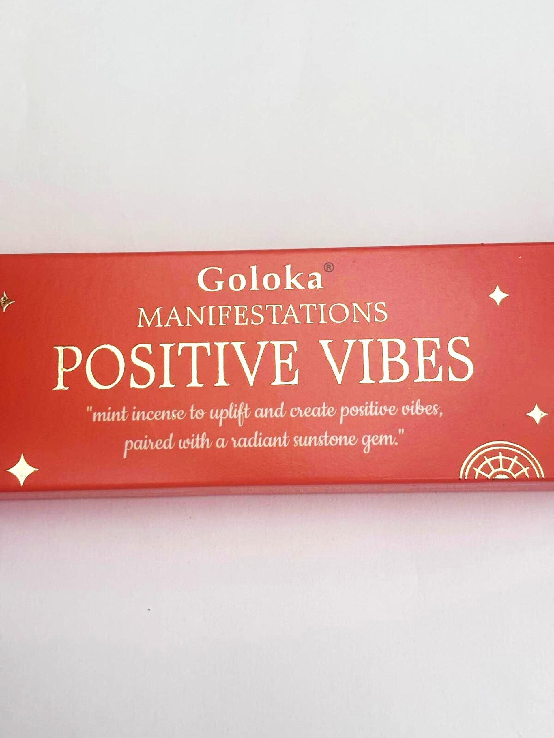 incienso-VIBRACIONES POSITIVAS Y PIEDRA SOL- Goloka - 1