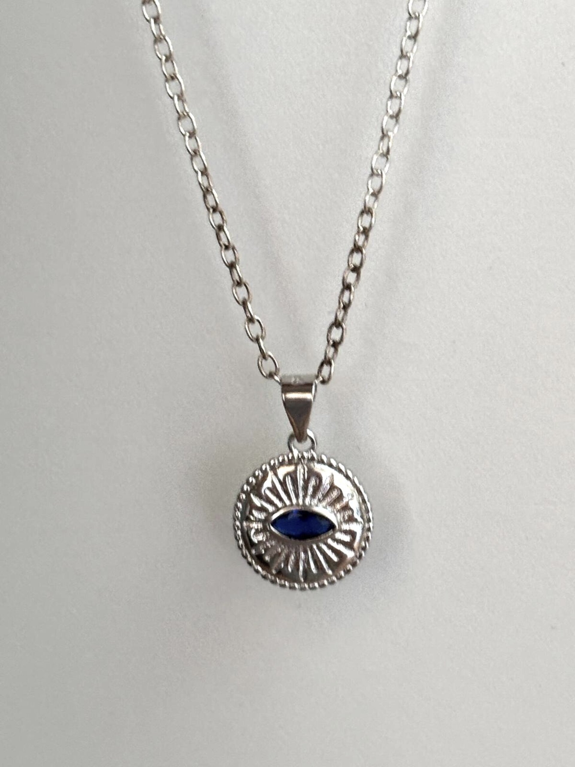 collar ojo de zafiro - 3