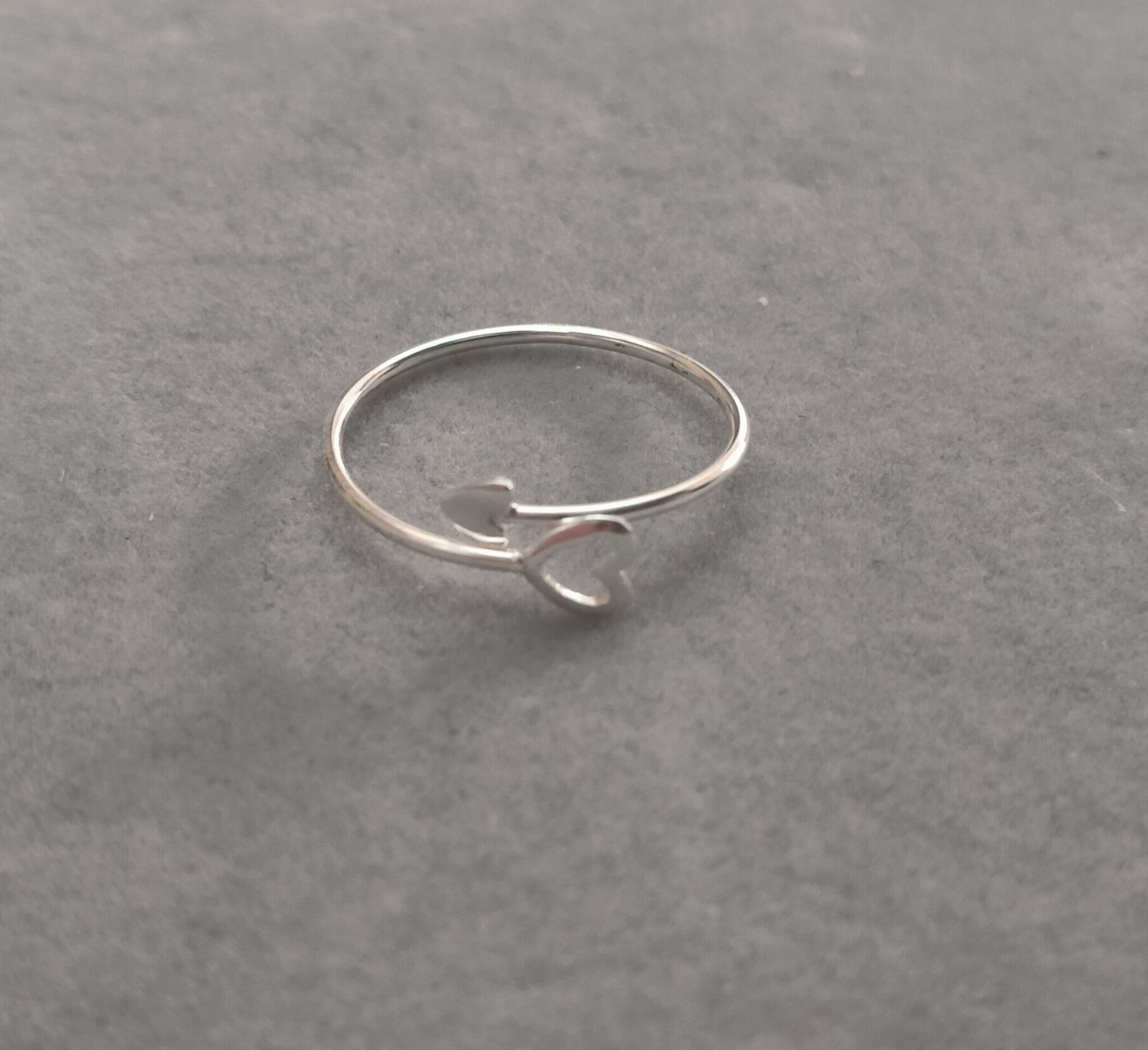 Anillo ajustable corazón - 2