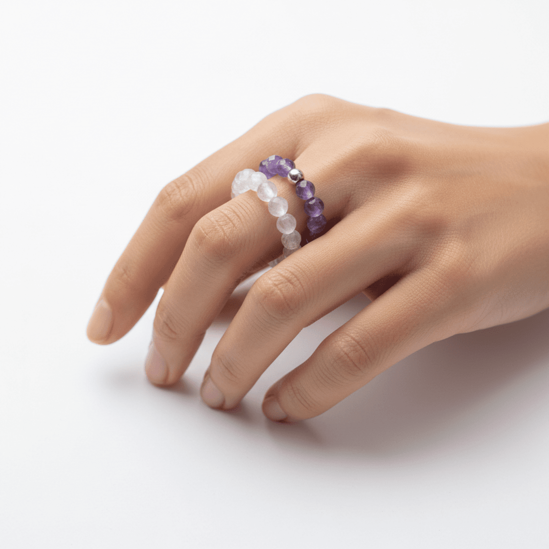 pack del amor(cuarzo rosa y amatista) - 2