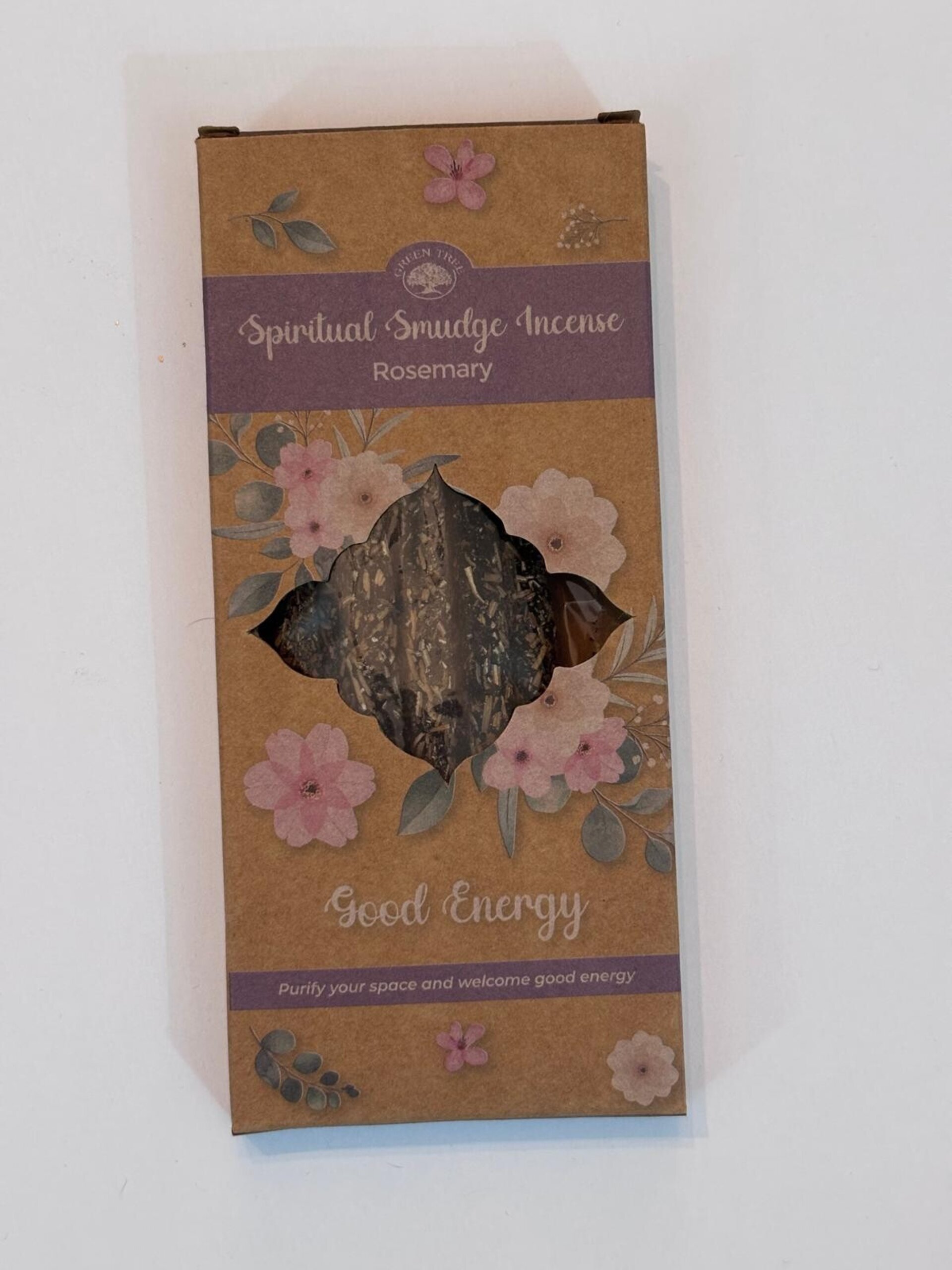 incienso rosemary (Romero)-BUENA ENERGÍA-green tree - 1