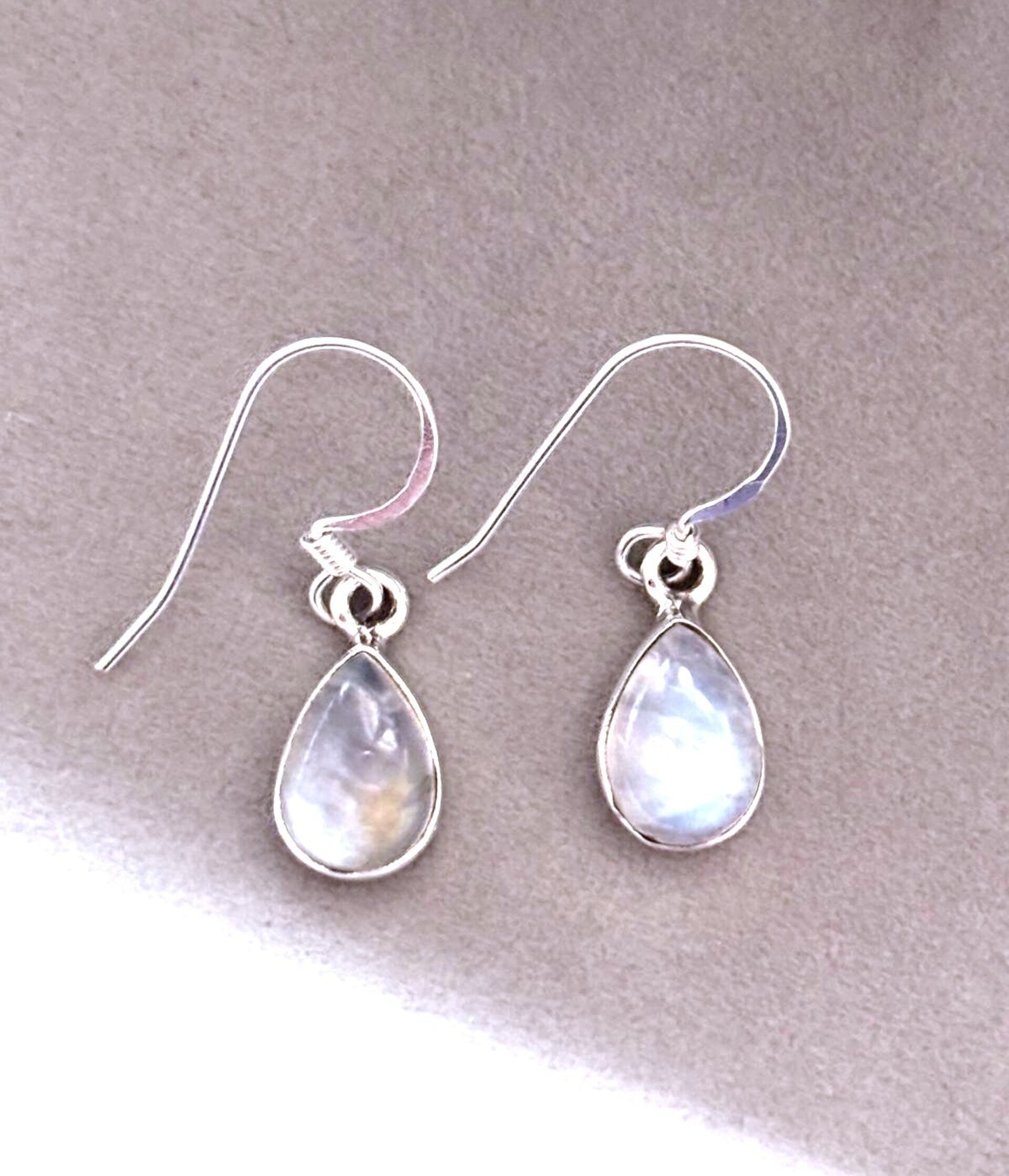 Pendientes piedra luna - 1