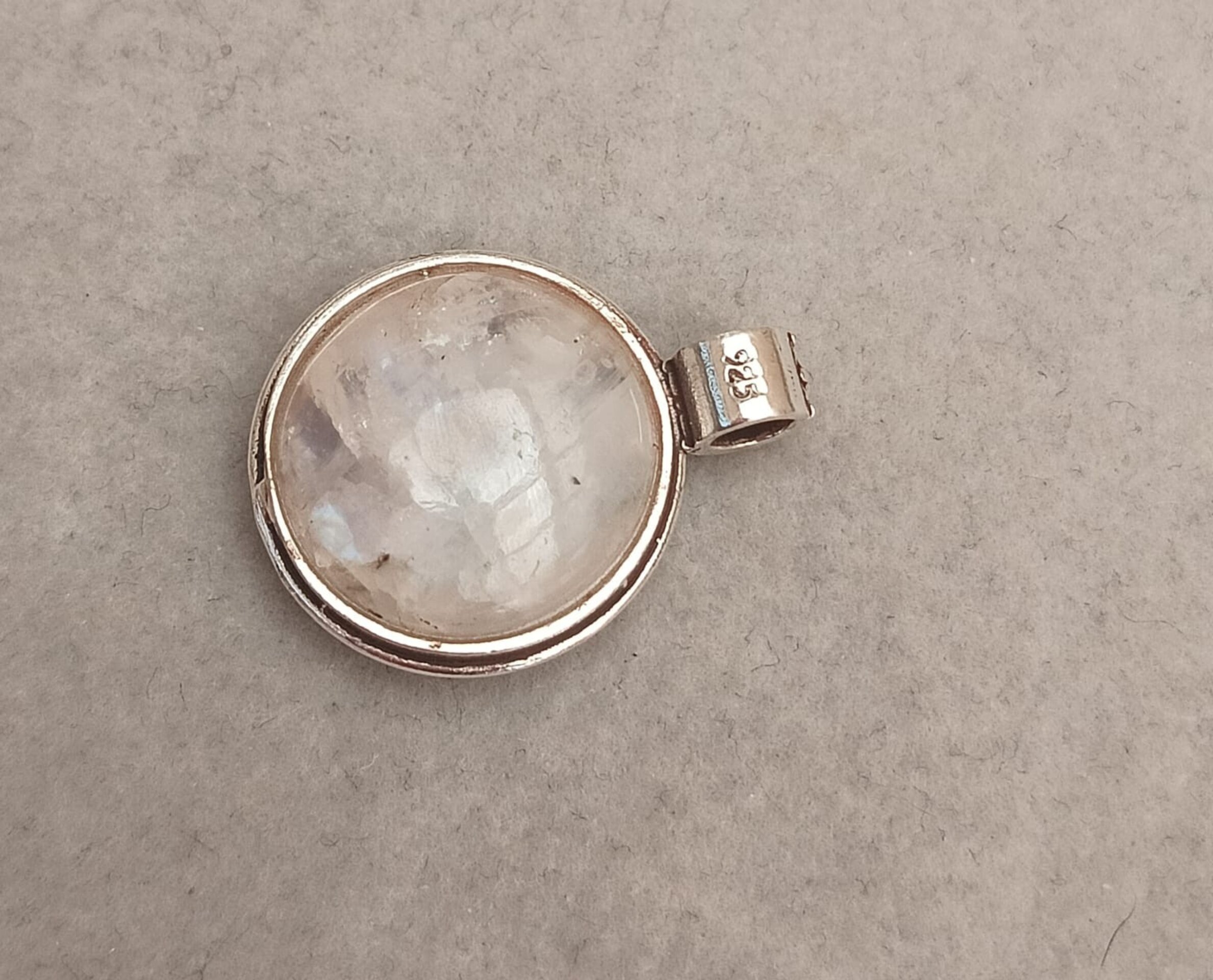 colgante amuleto Gotland con piedra luna natural - 5