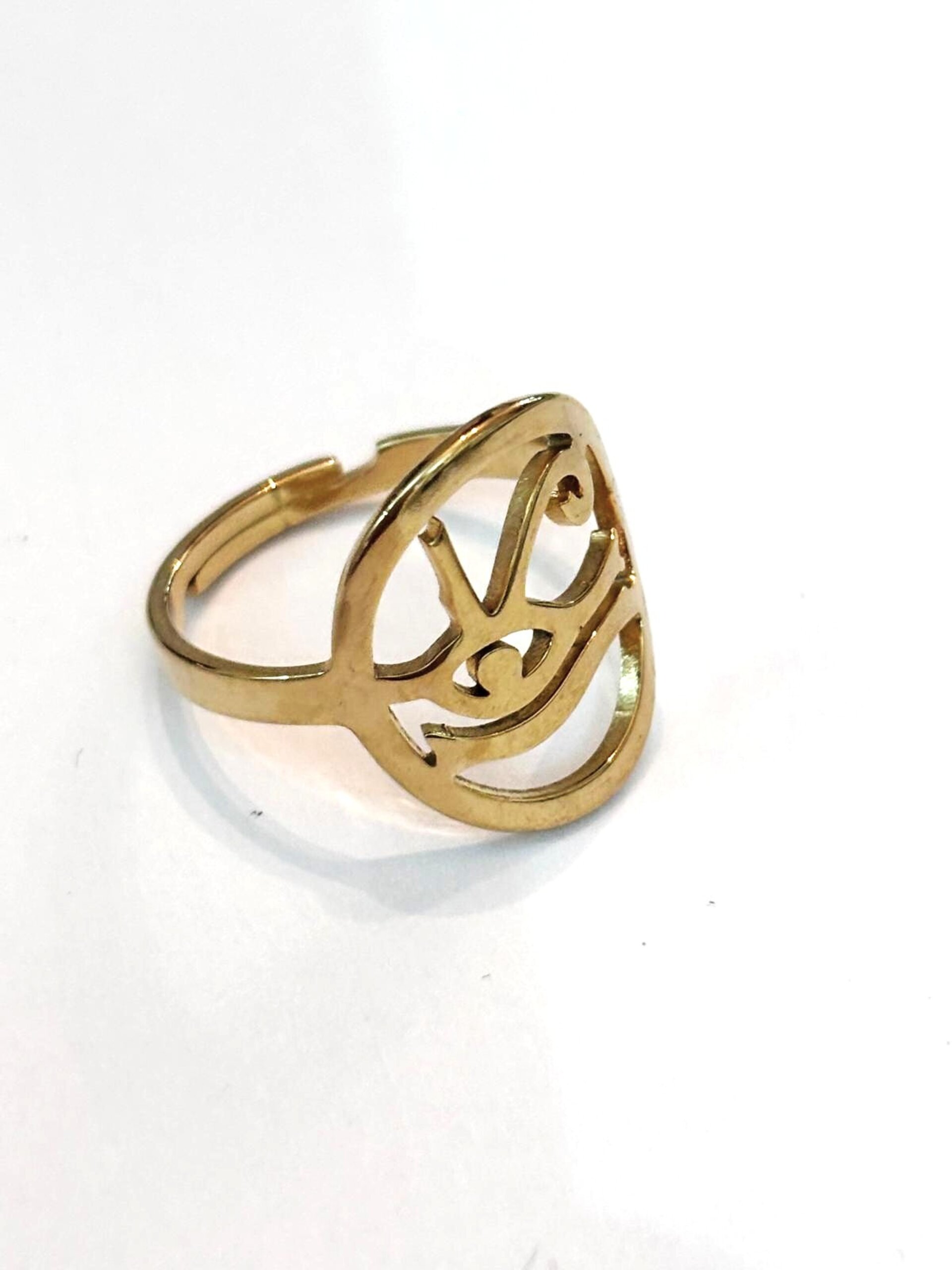 anillo ajustable ojo de horus - 3