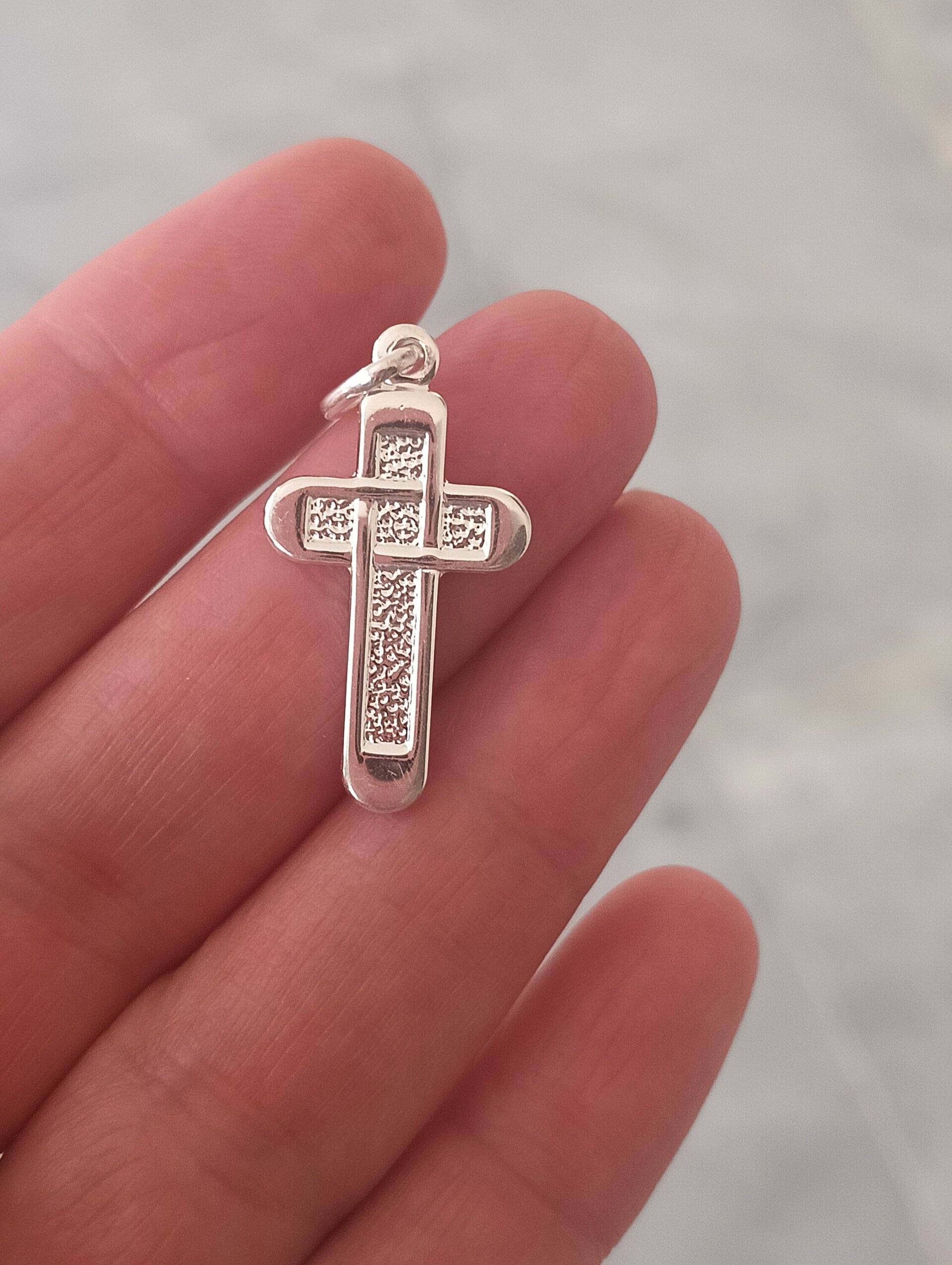 Cruz 2,8cm plata 925 - 2
