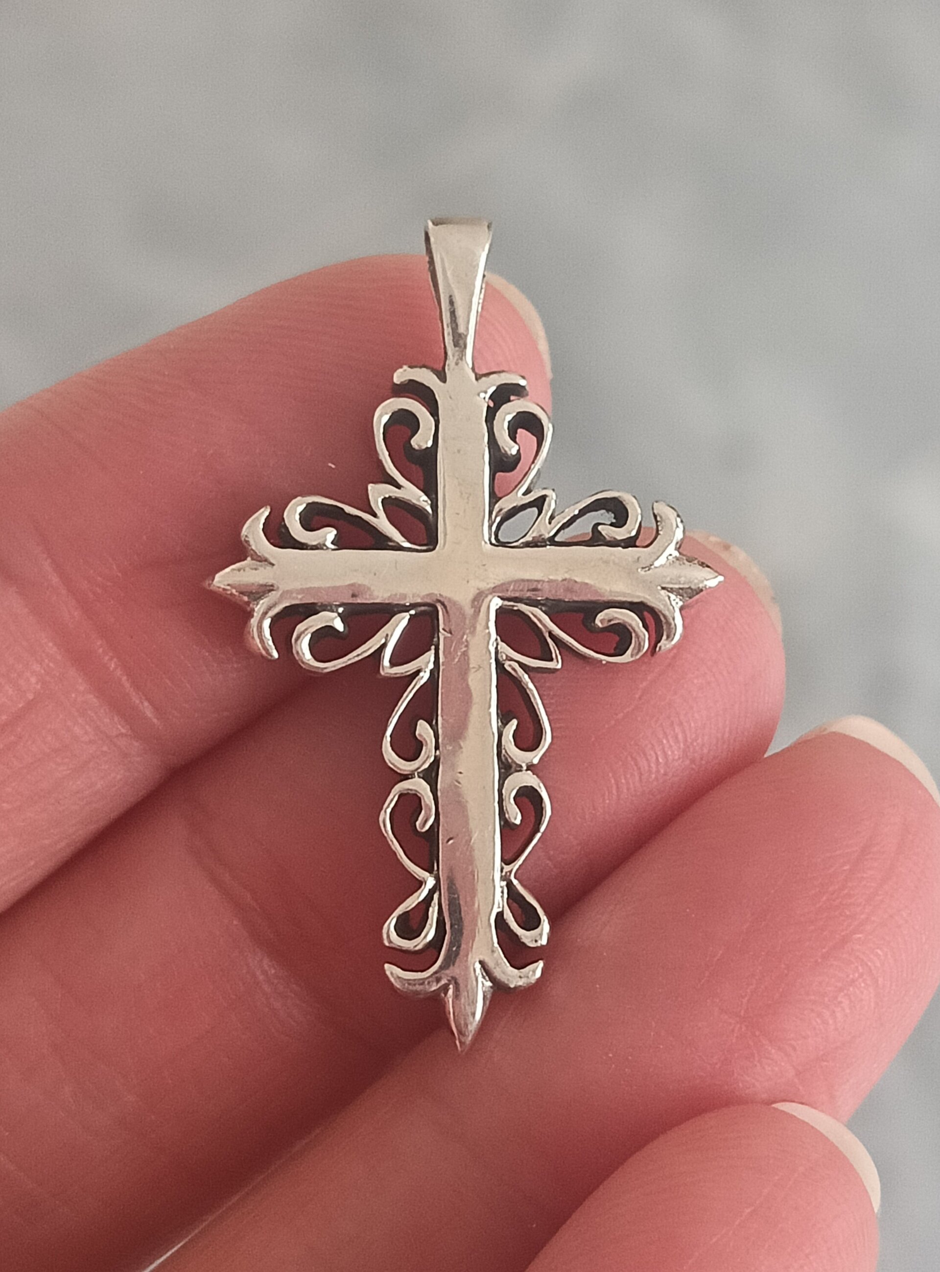Cruz  3,6cm plata 925 - 5