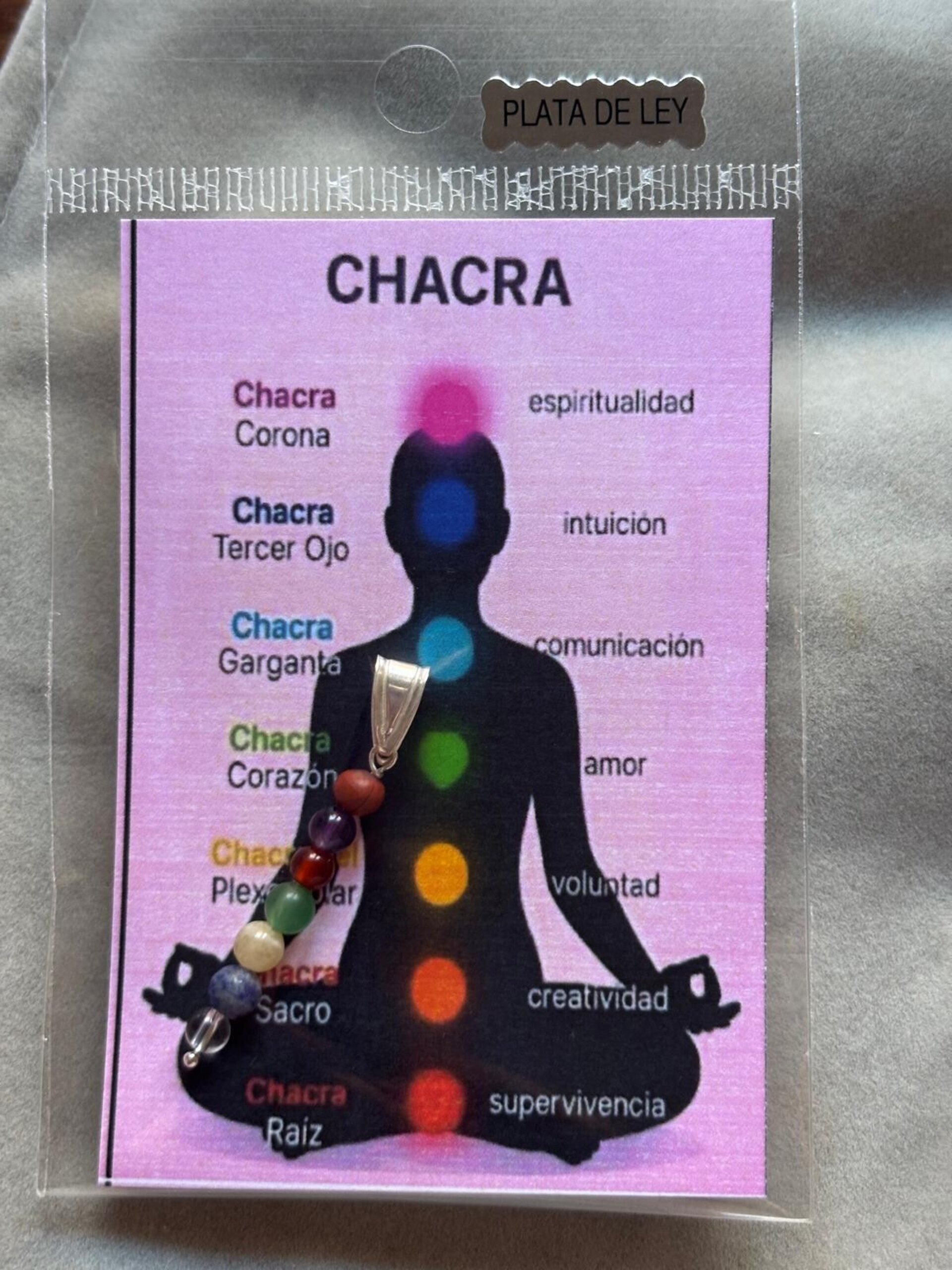 collar 7chakras con sus piedras naturales - 4