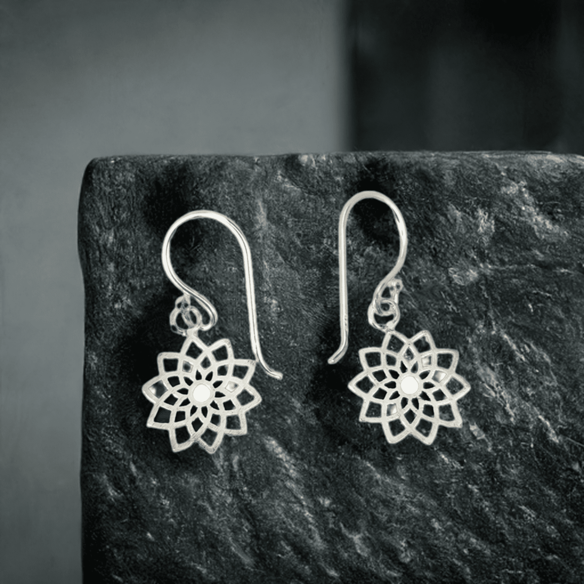 Pendientes  mandala - 6