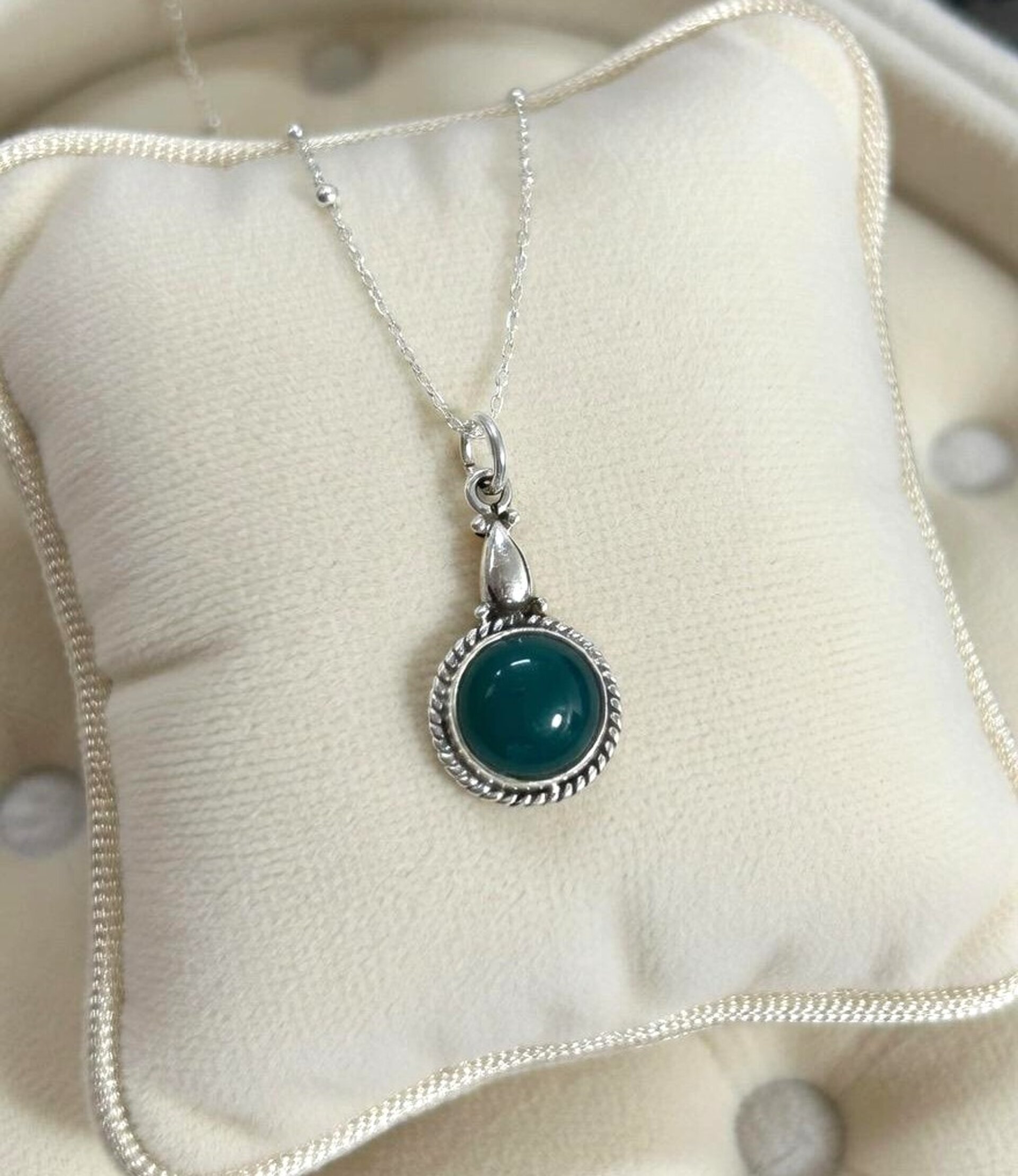 Collar venturina verde - 3