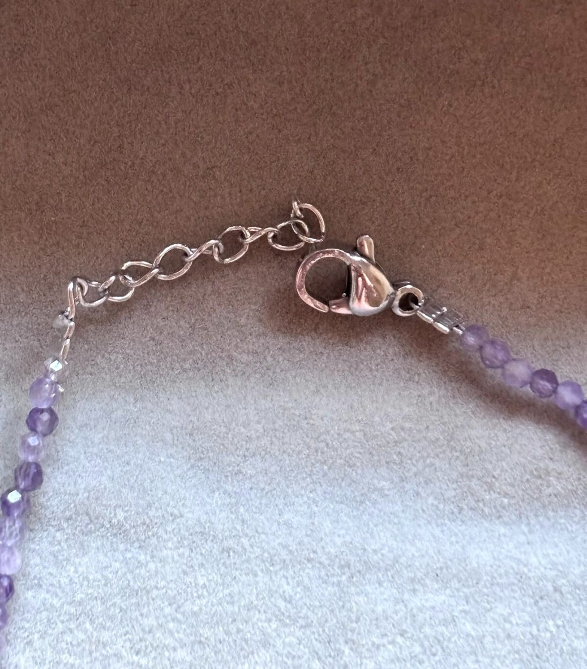 pulseras de piedras naturales ( acero inoxidable) - 3