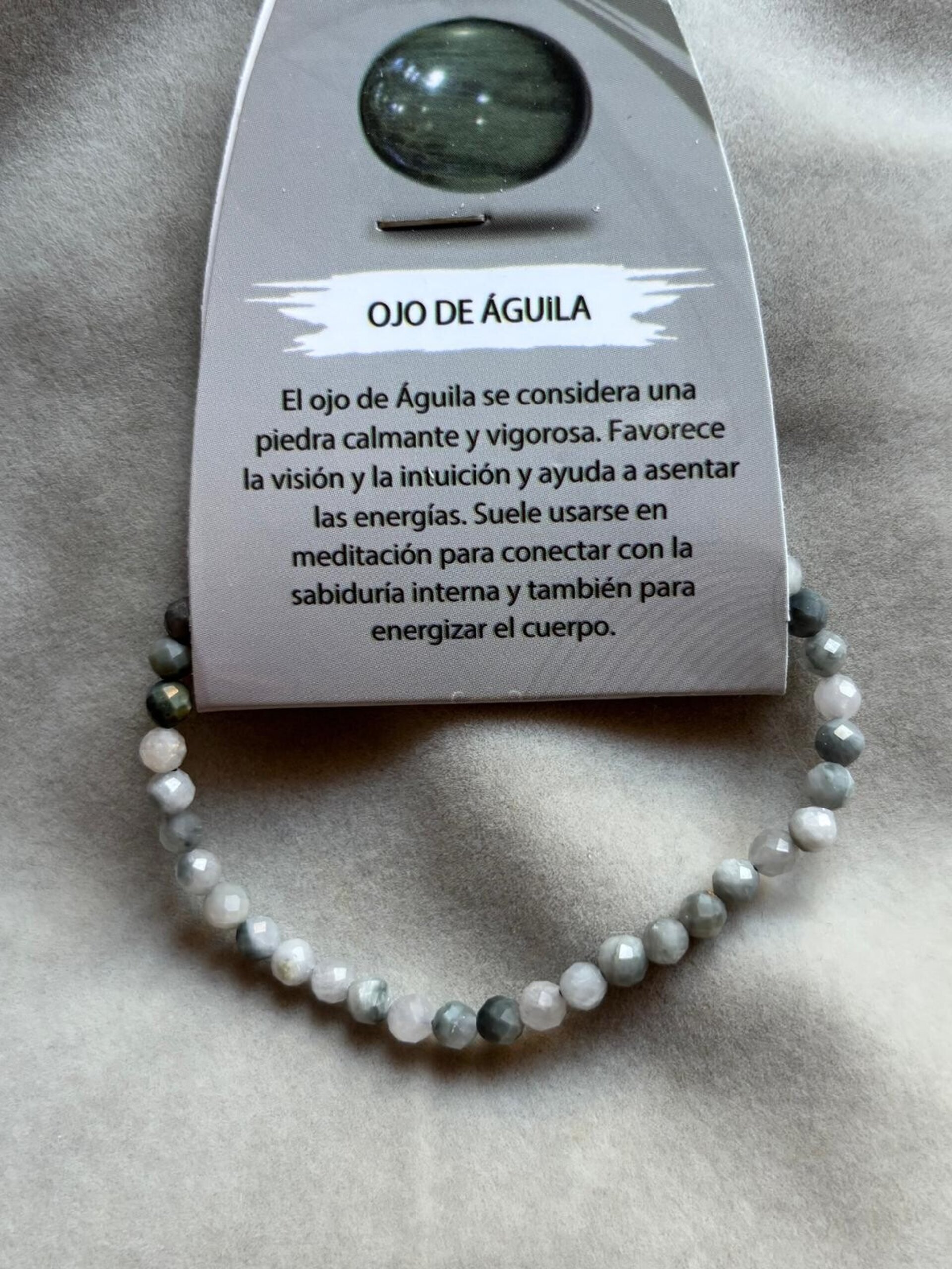 pulsera facetada ojo de águila - 3