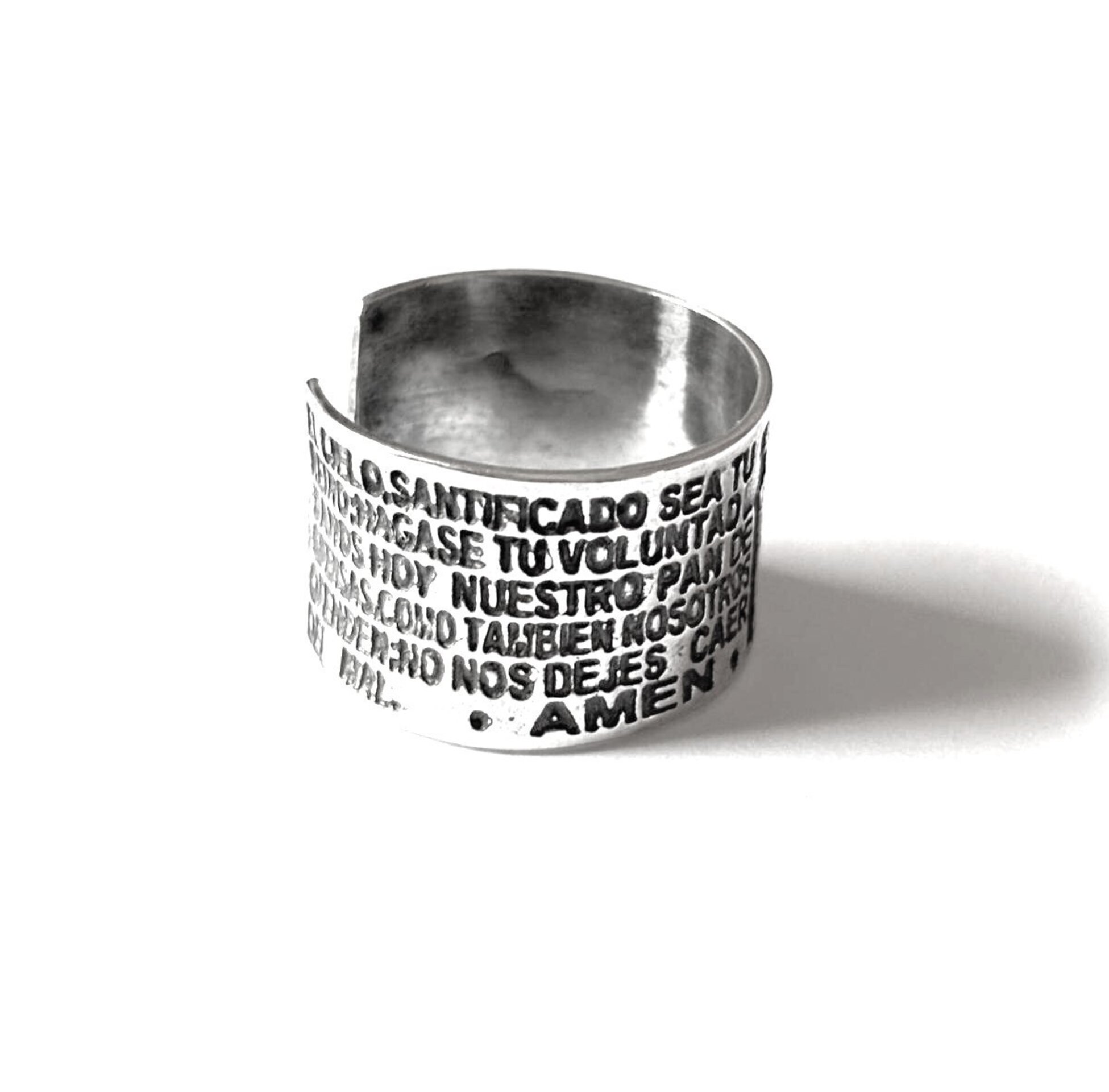 Anillo ajustable padre nuestro - 7