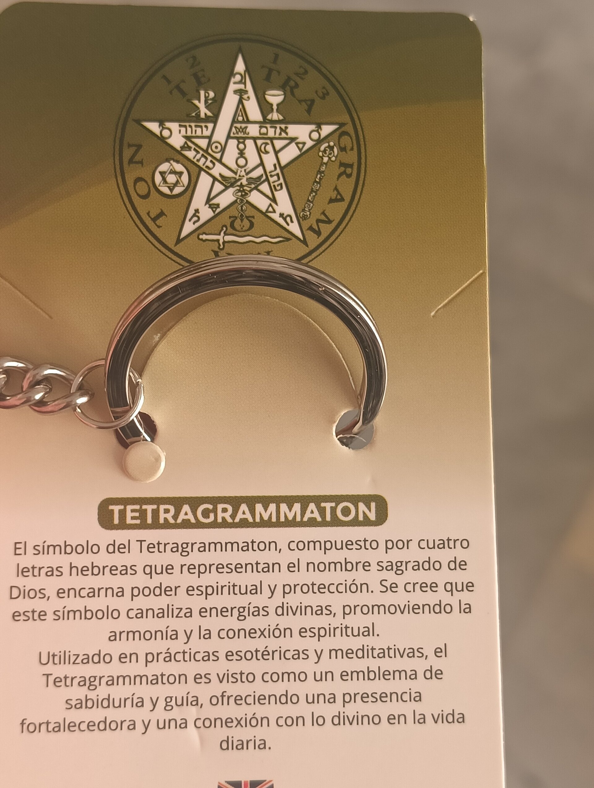 Llavero Tetragramaton - 2