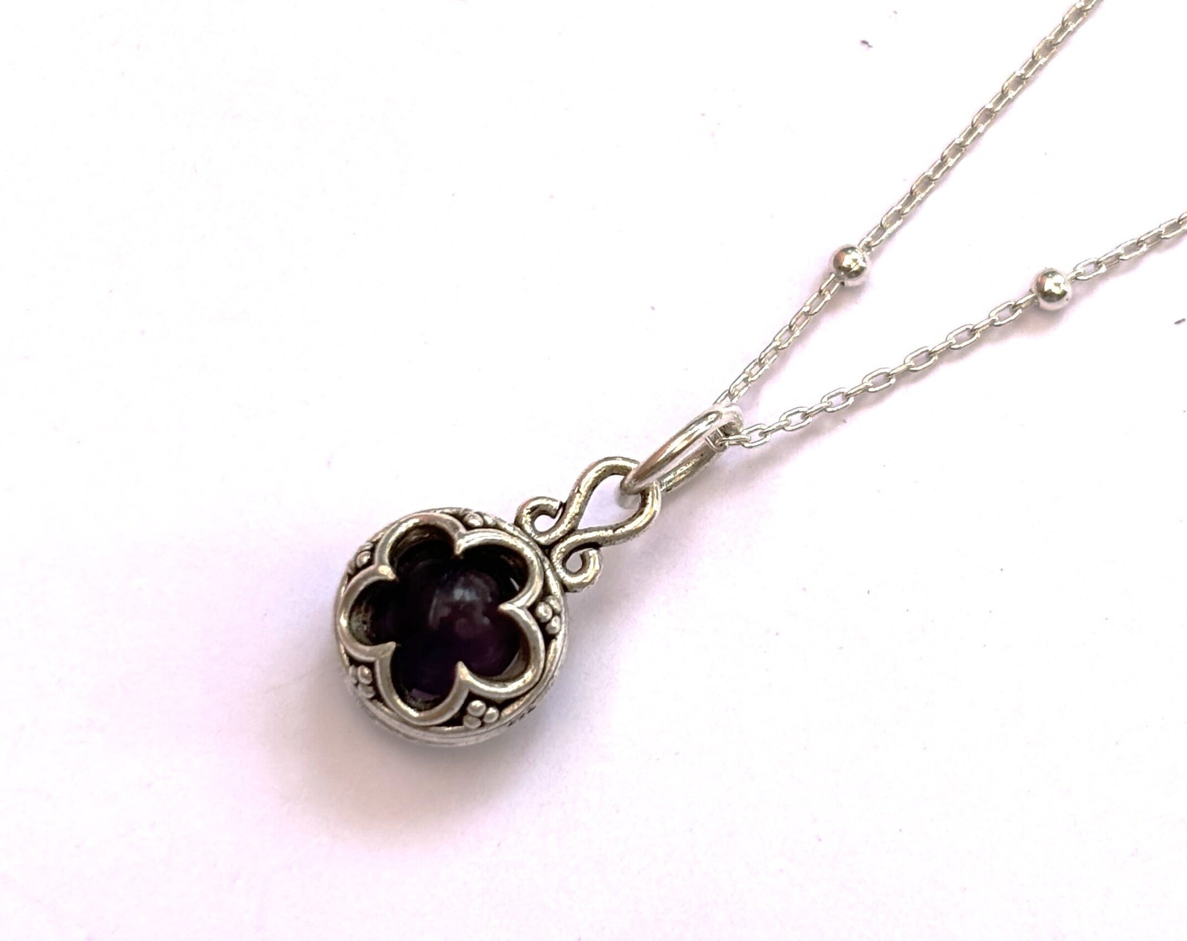 Collar amuleto gotland amatista - 4