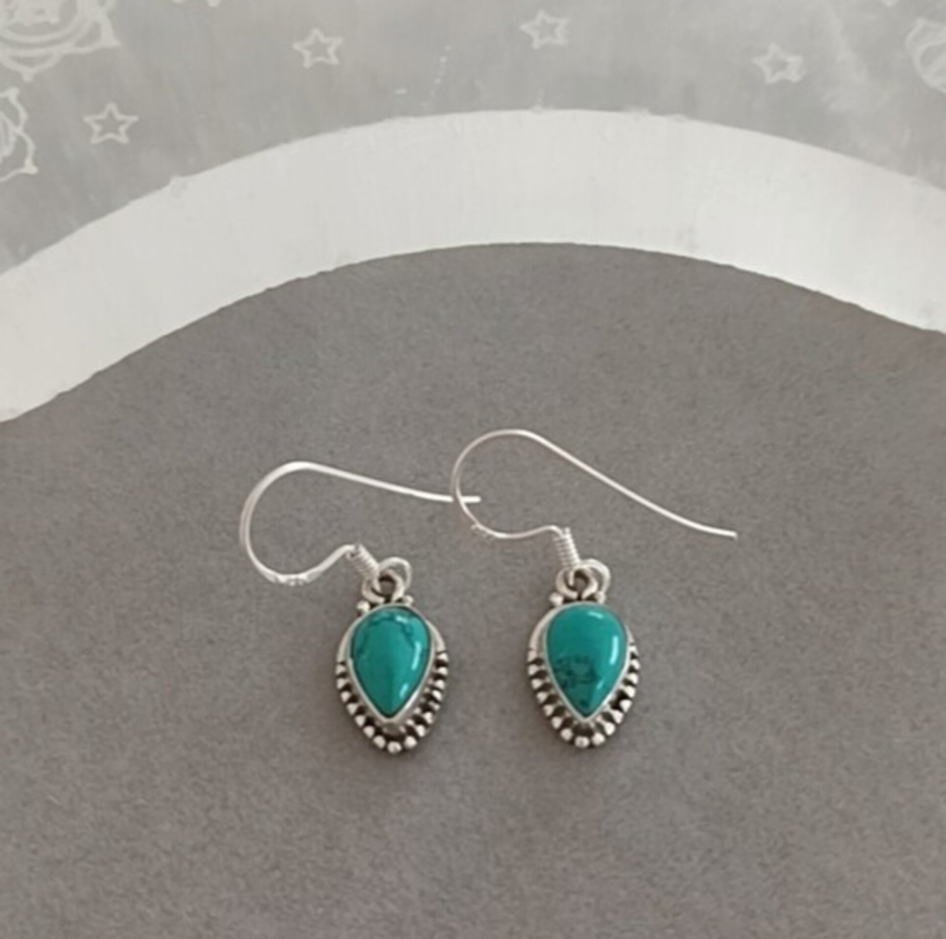 Pendientes turquesa - 2