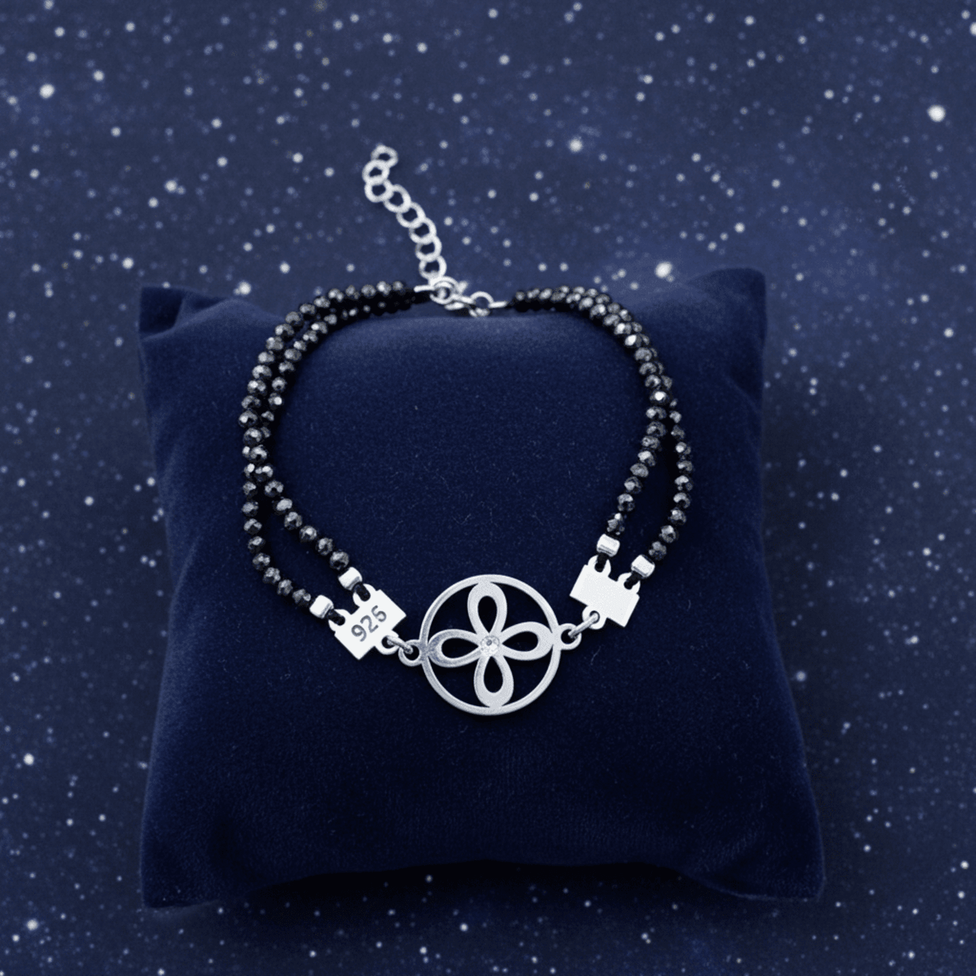 pulseras sigilo de la abundancia con pirita facetada natural - 7