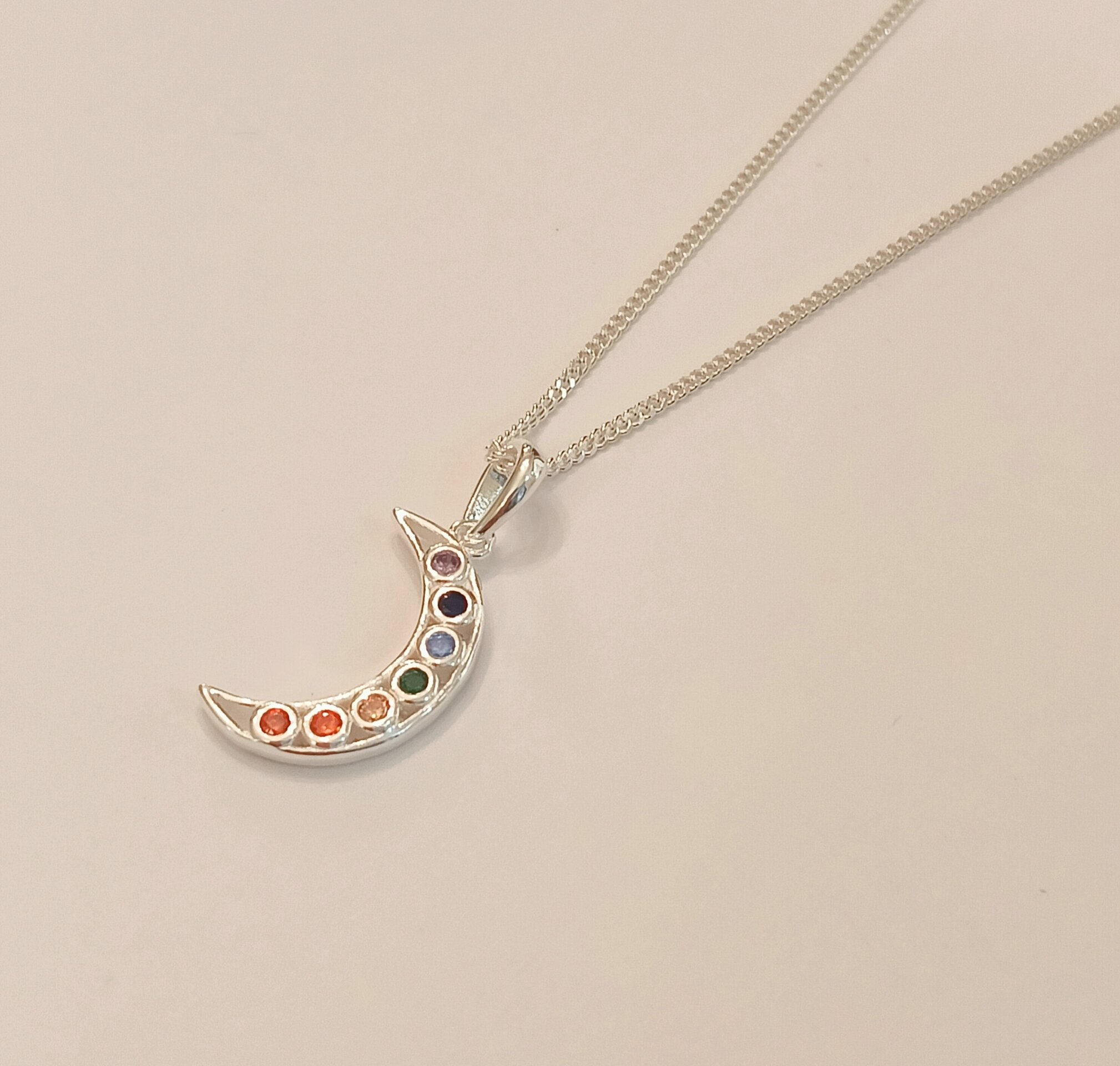 Collar luna 7 chakras - 2