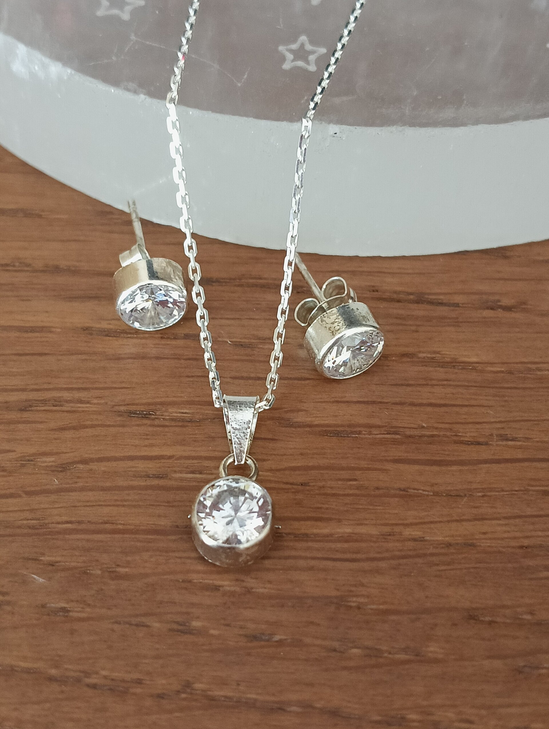 Conjunto chatón 6mm - 5
