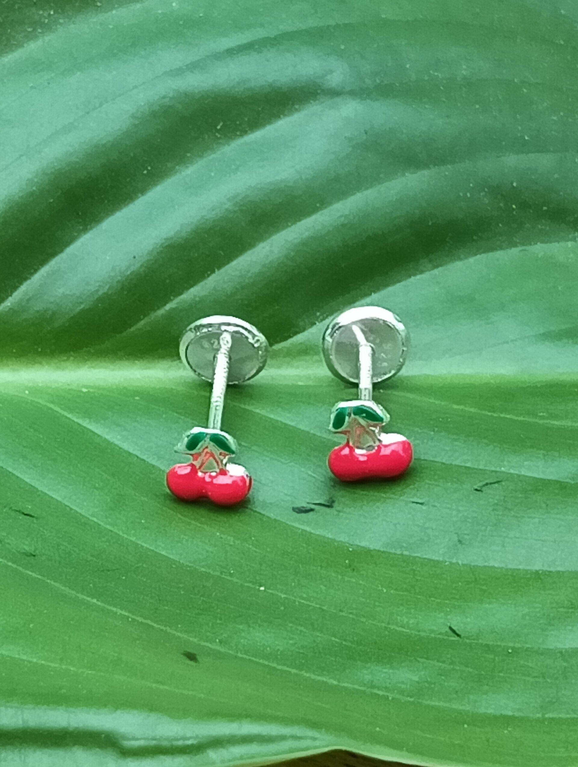 Pendientes cerezas - 3