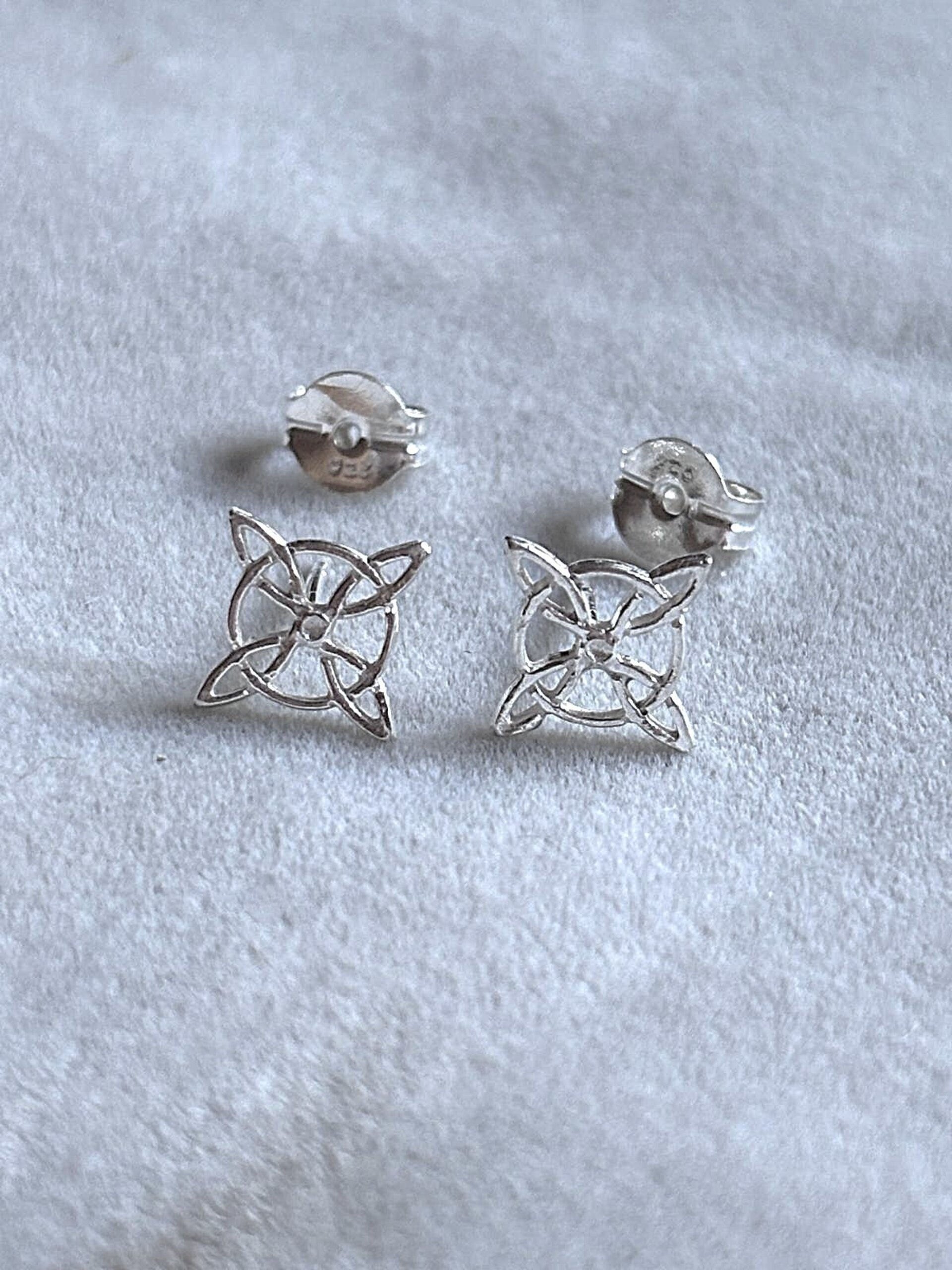 Pendientes nudo de bruja - 2