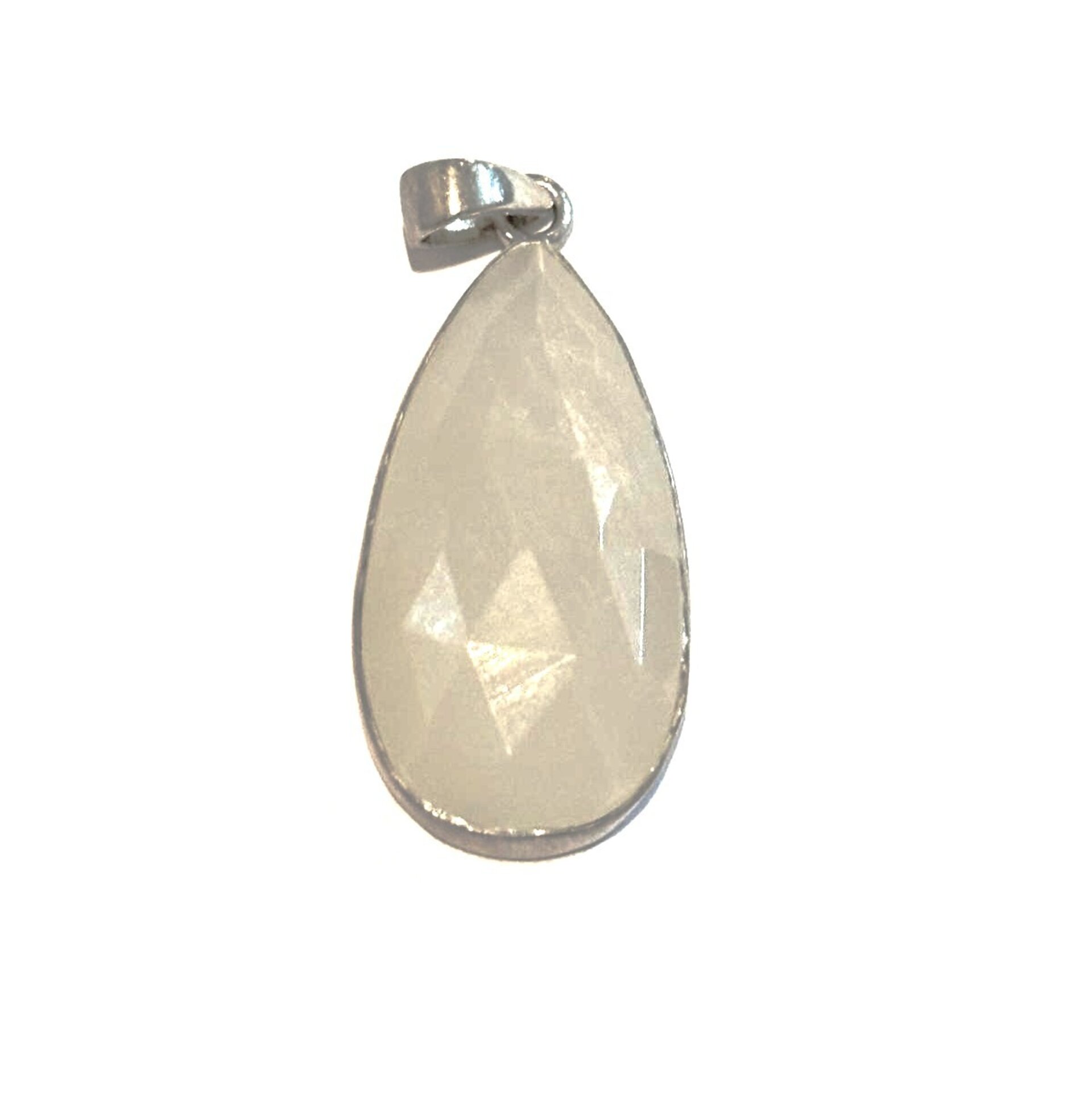 colgante piedra luna, pieza única - 1