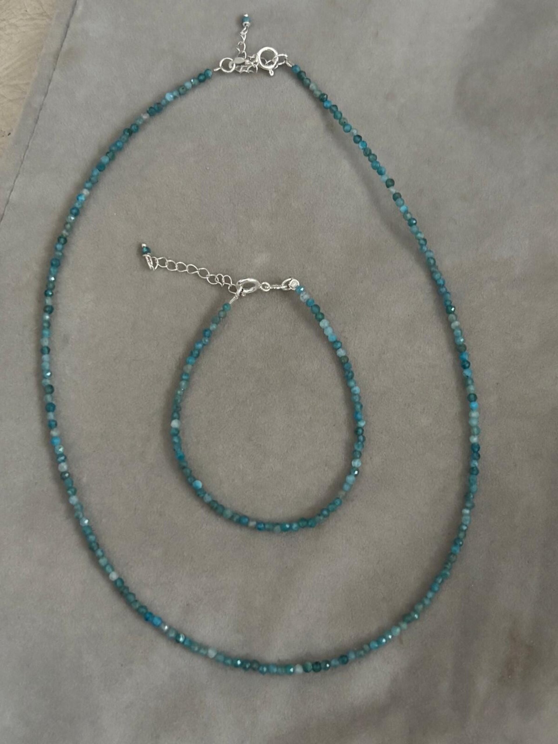 conjunto apatita facetada - 3