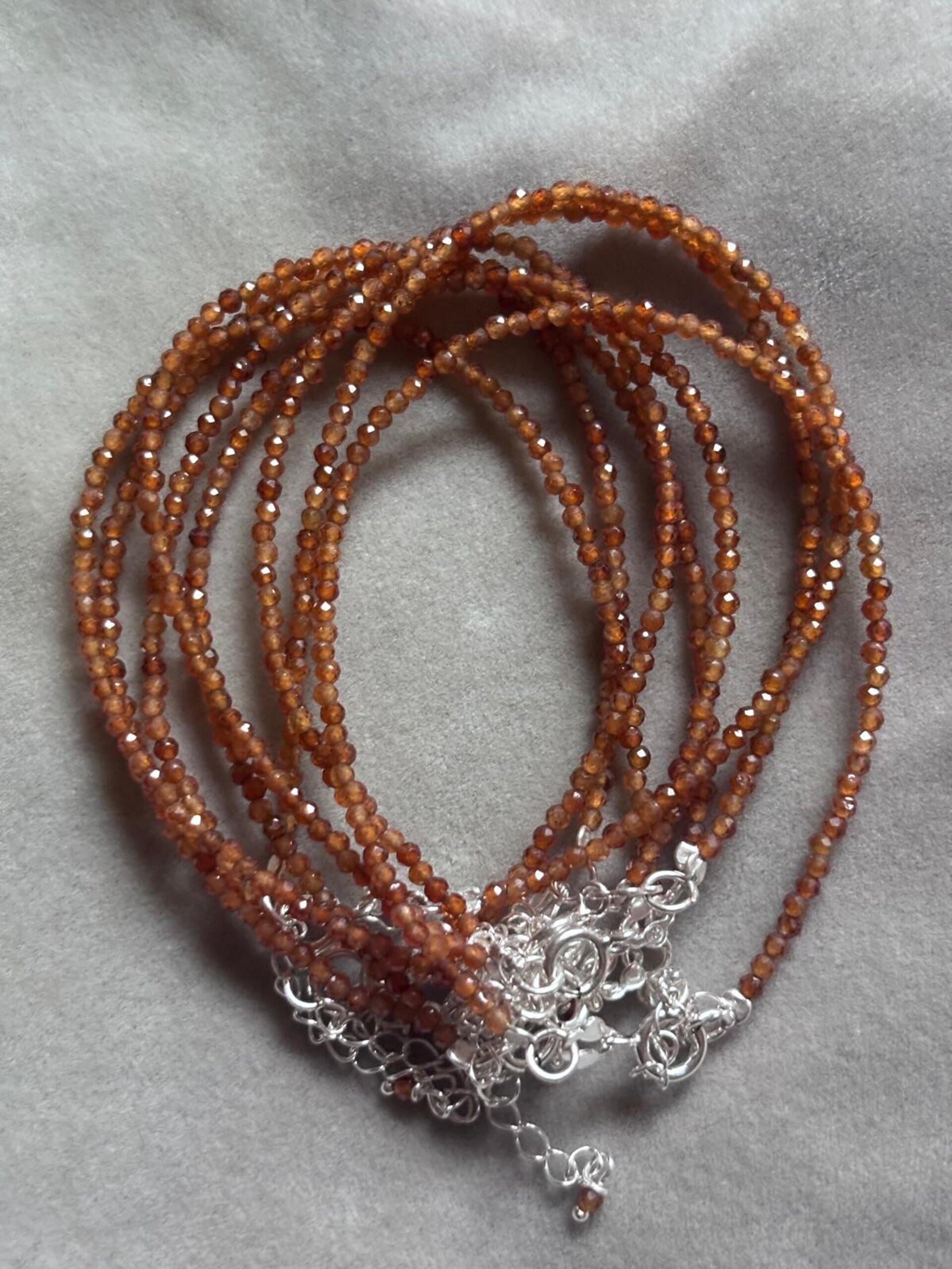 pulsera citrino de Madeira facetado - 2