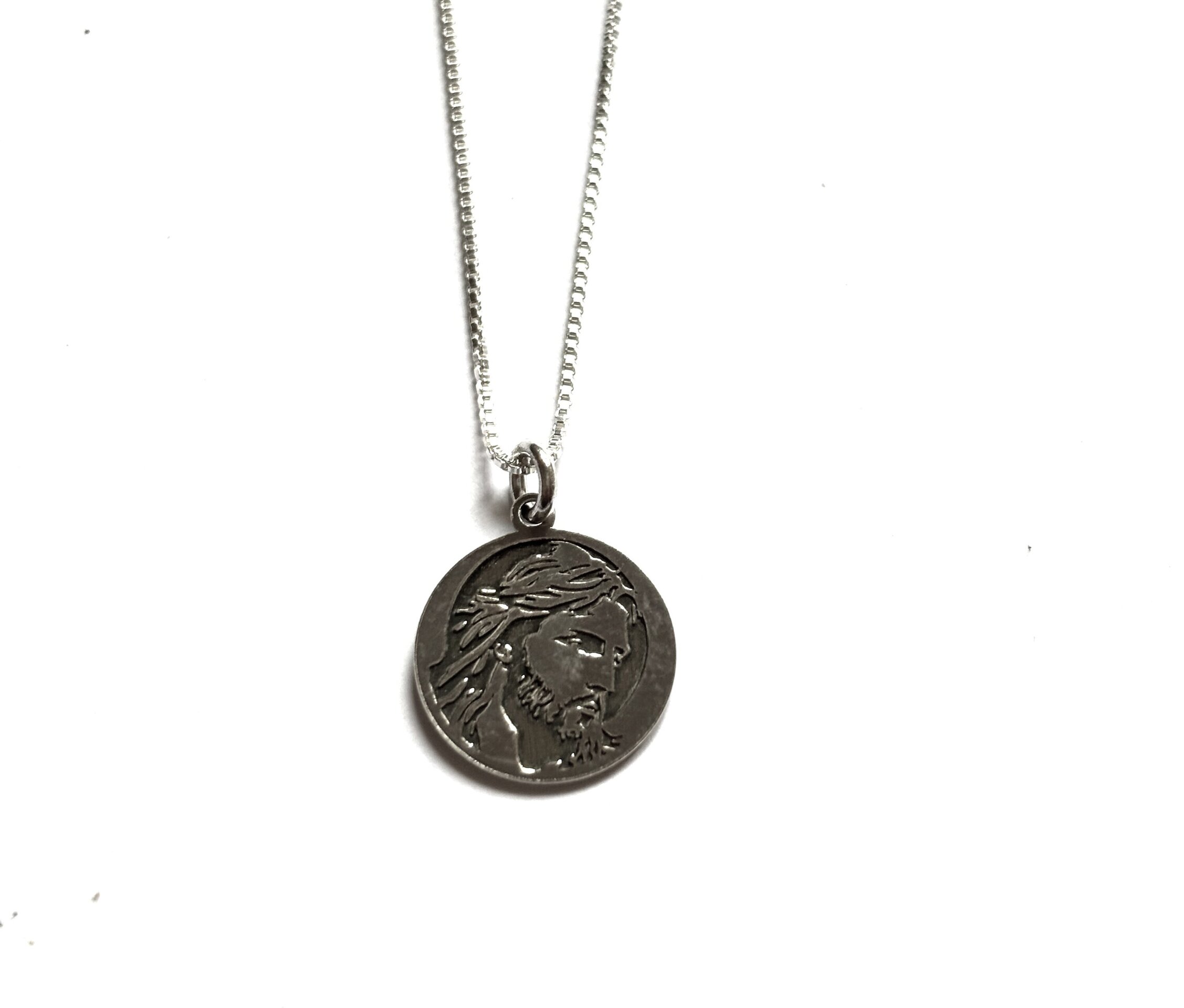 collar religioso jesús y padre nuestro - 7