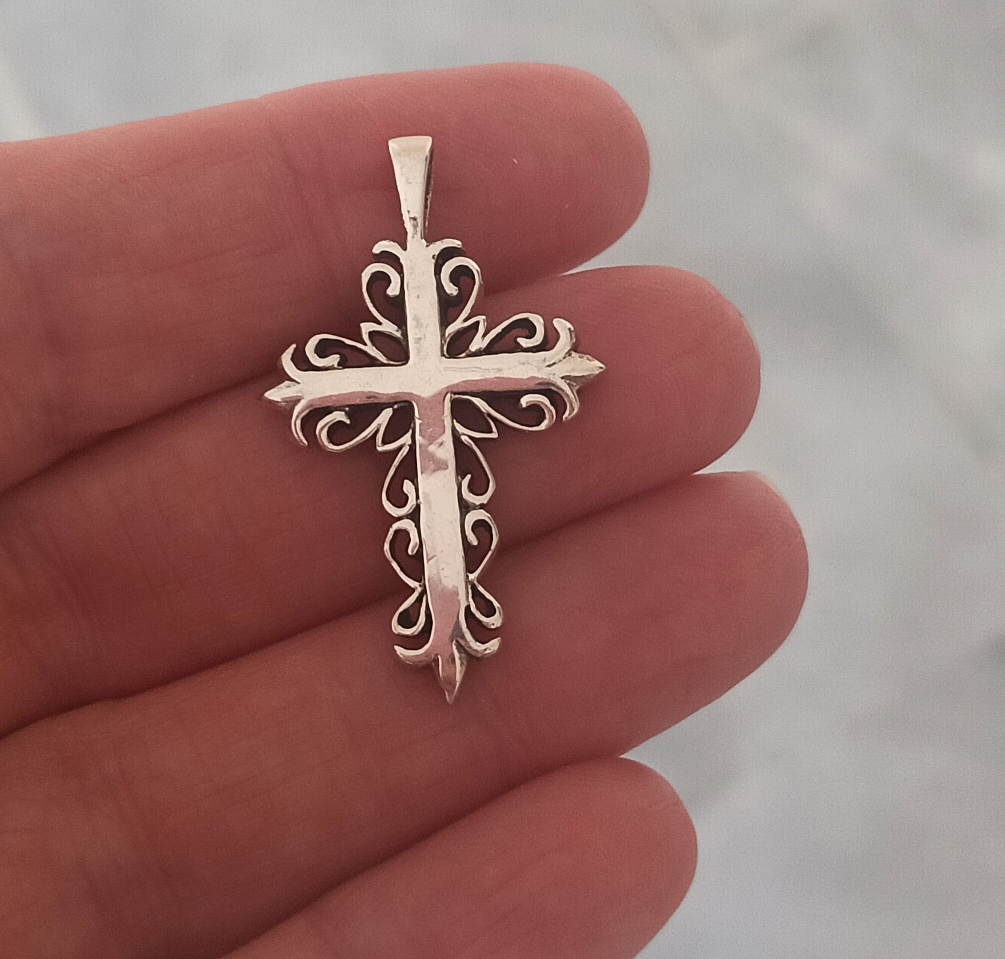 Cruz  3,6cm plata 925 - 3