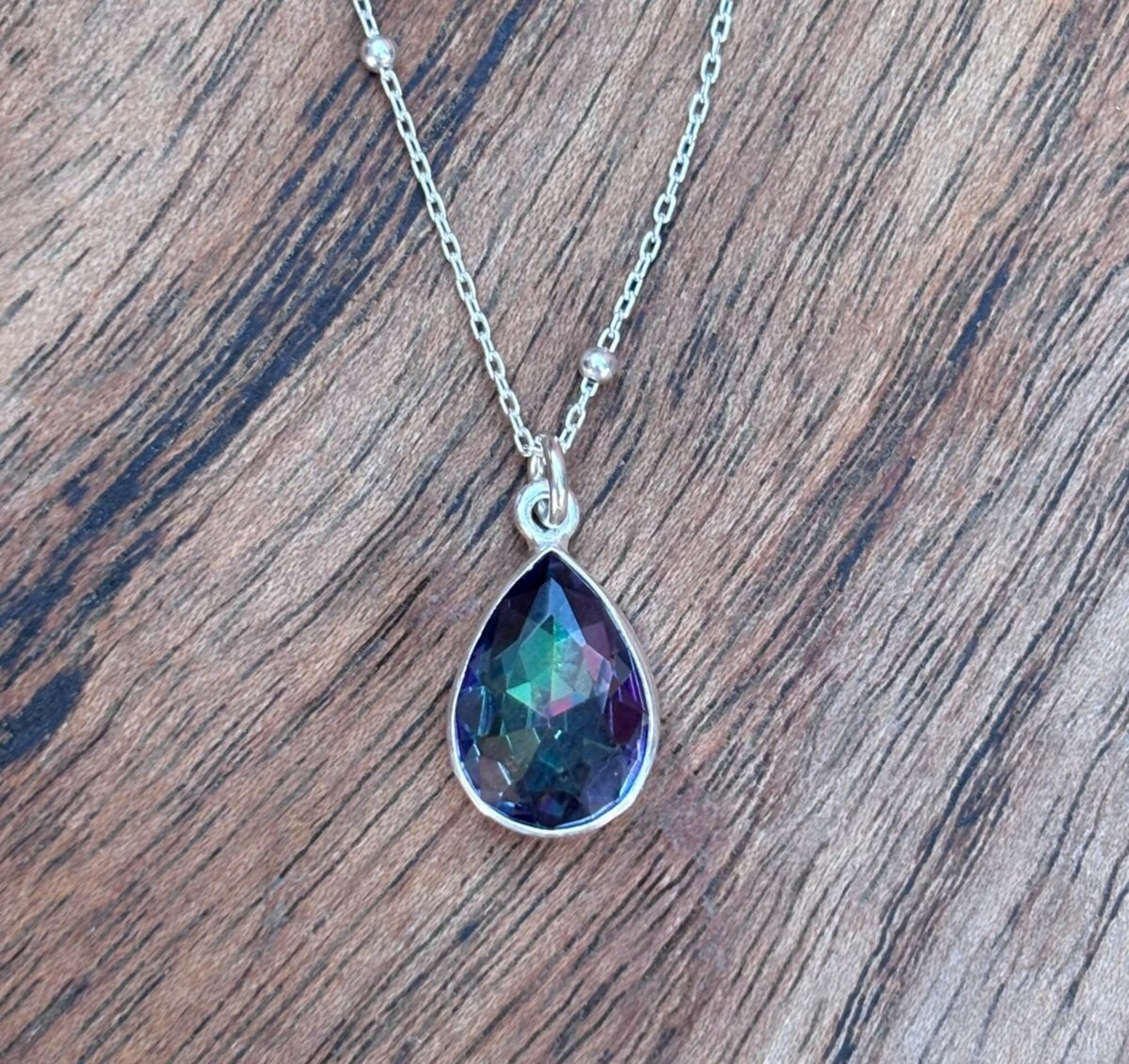 collar topacio místico - 2