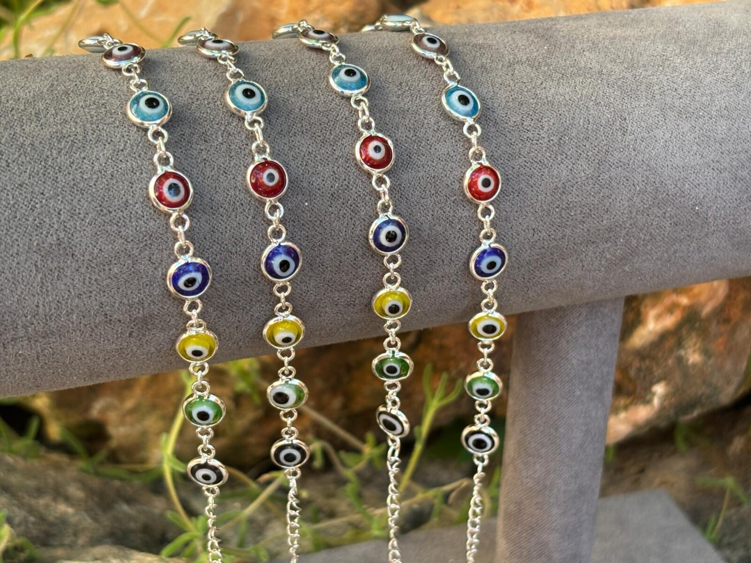 Pulsera ojo turco de colores - 2