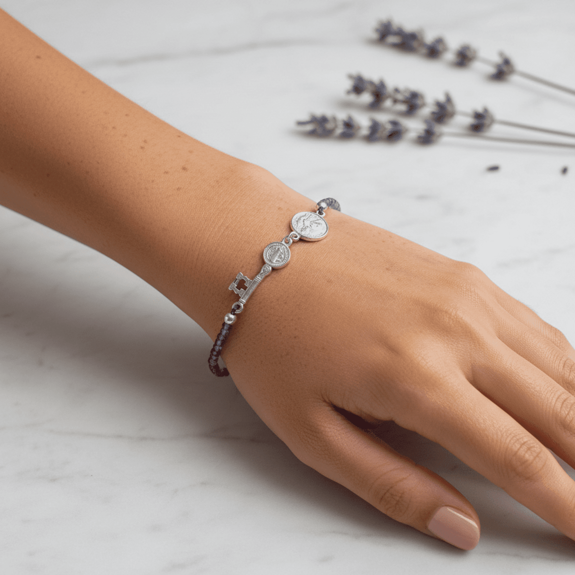 pulsera abre caminos con amatista - 3