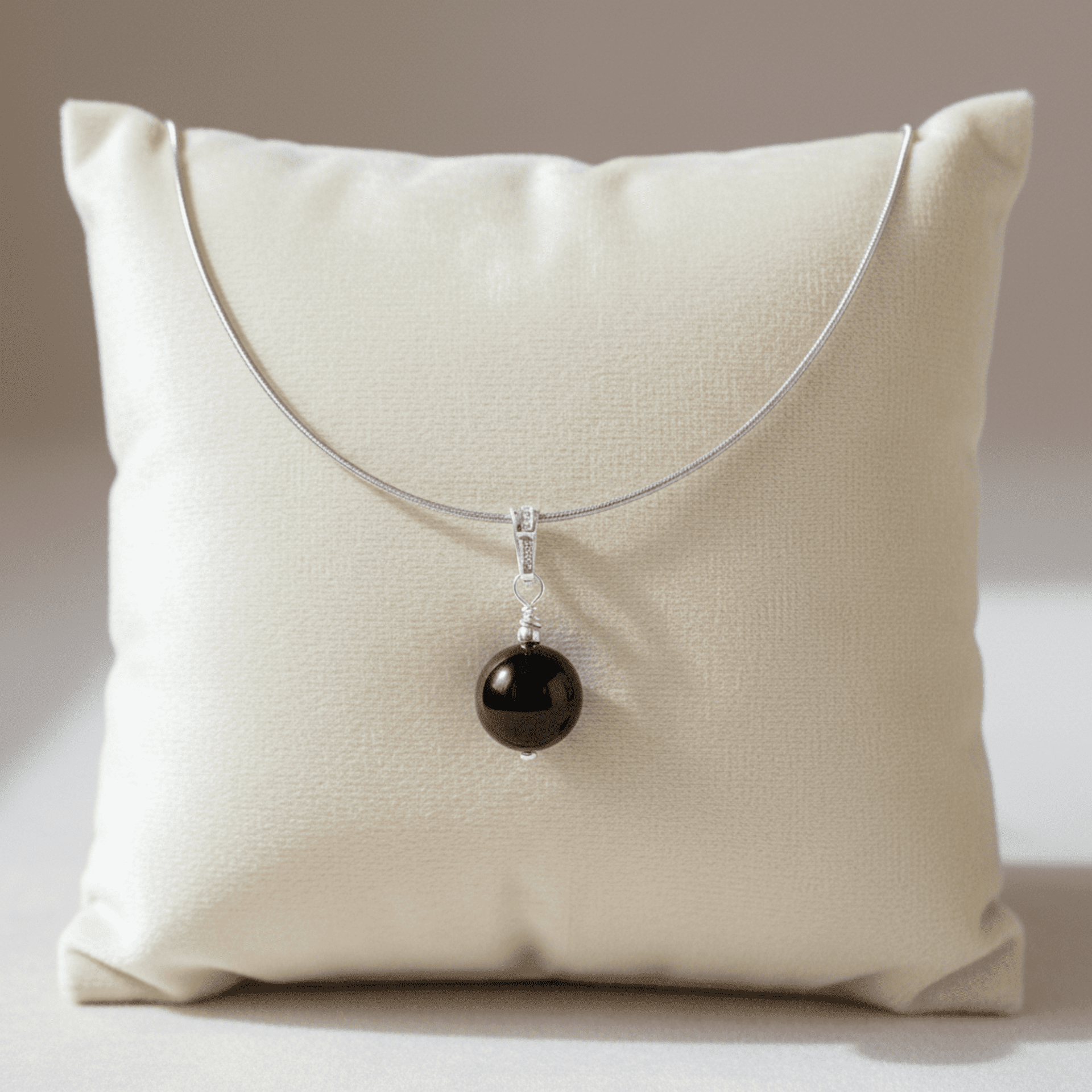 collar piedra bola turmalina - 2