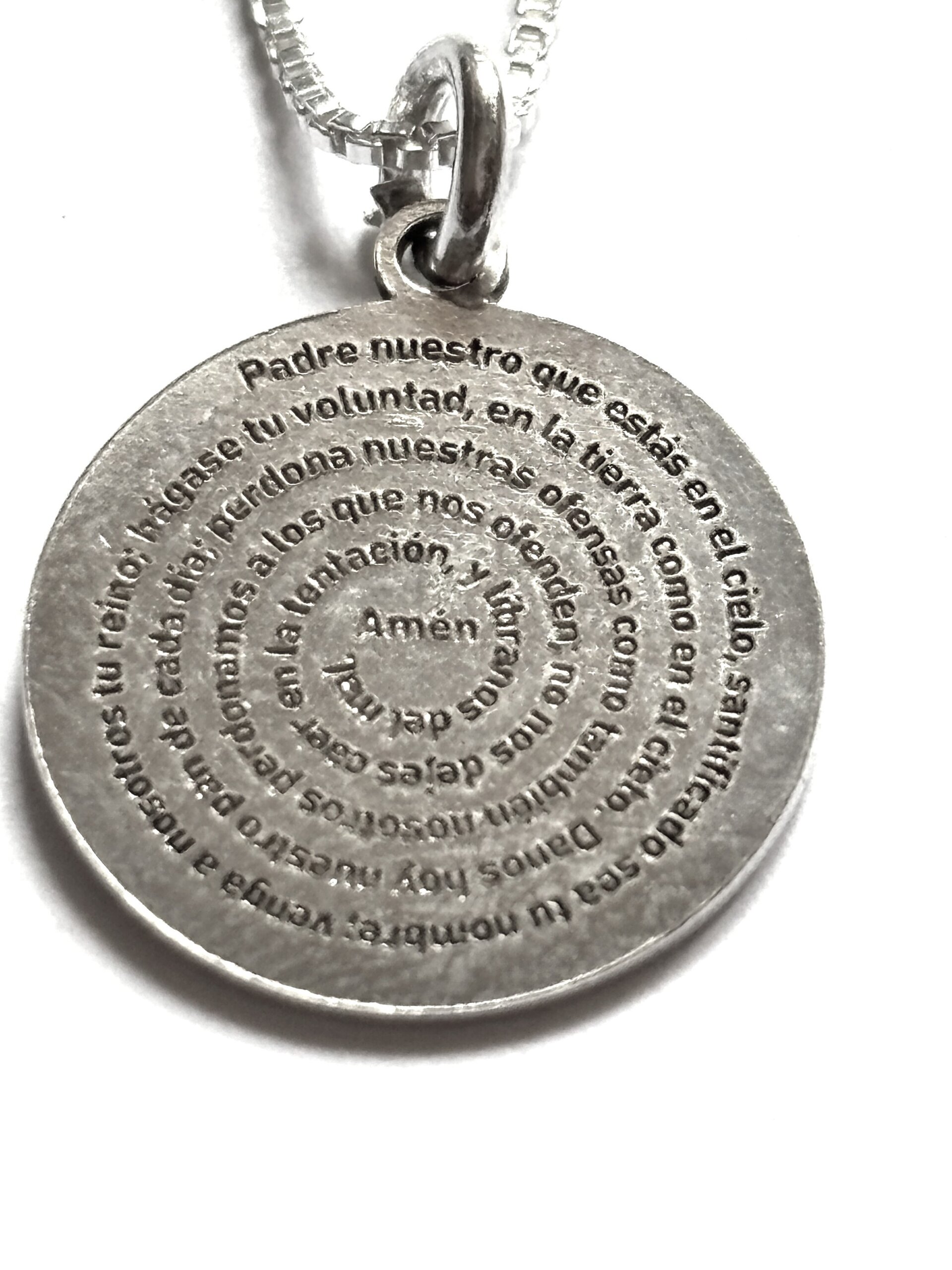 collar religioso jesús y padre nuestro - 4