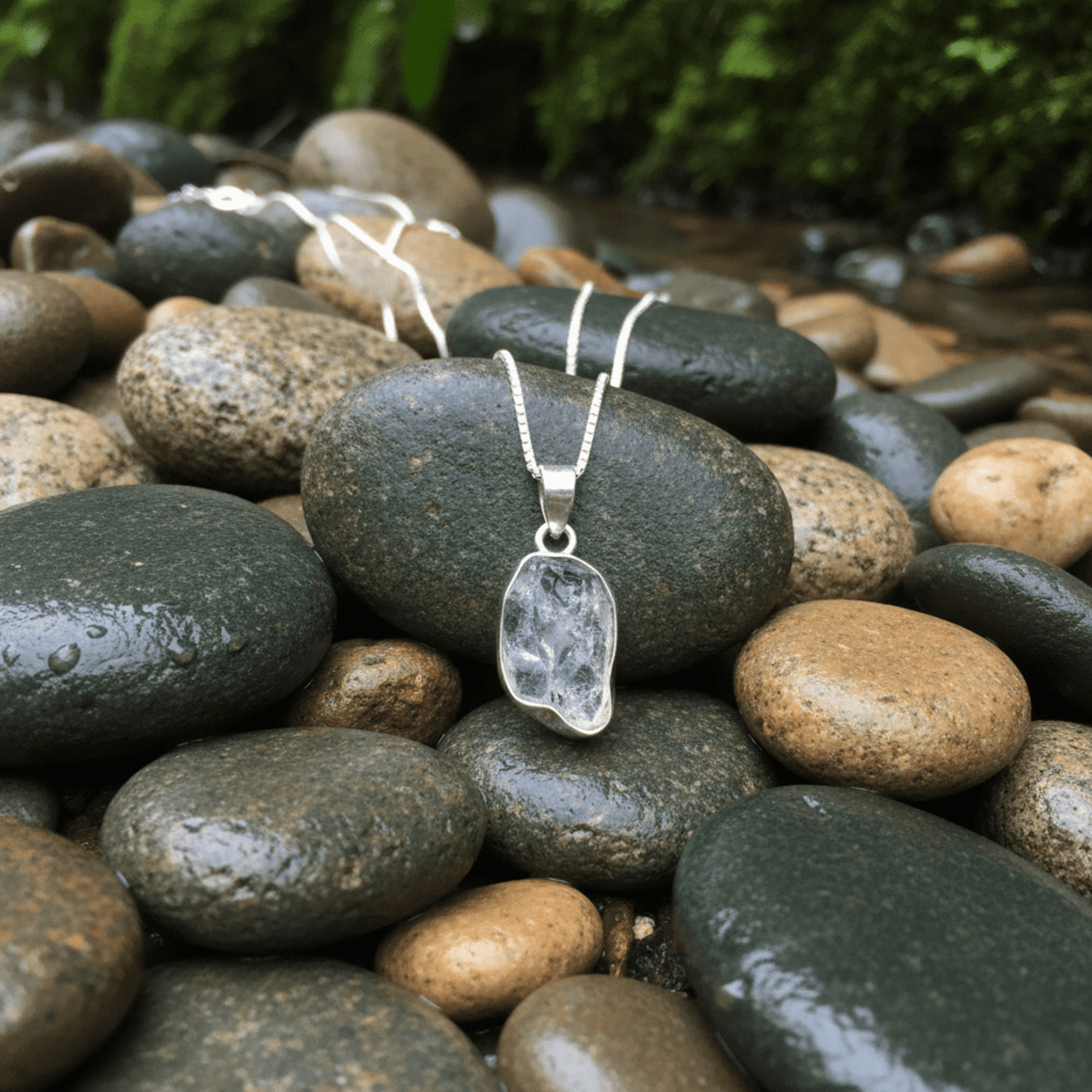 collar cuarzo Diamante  Herkimer - 4